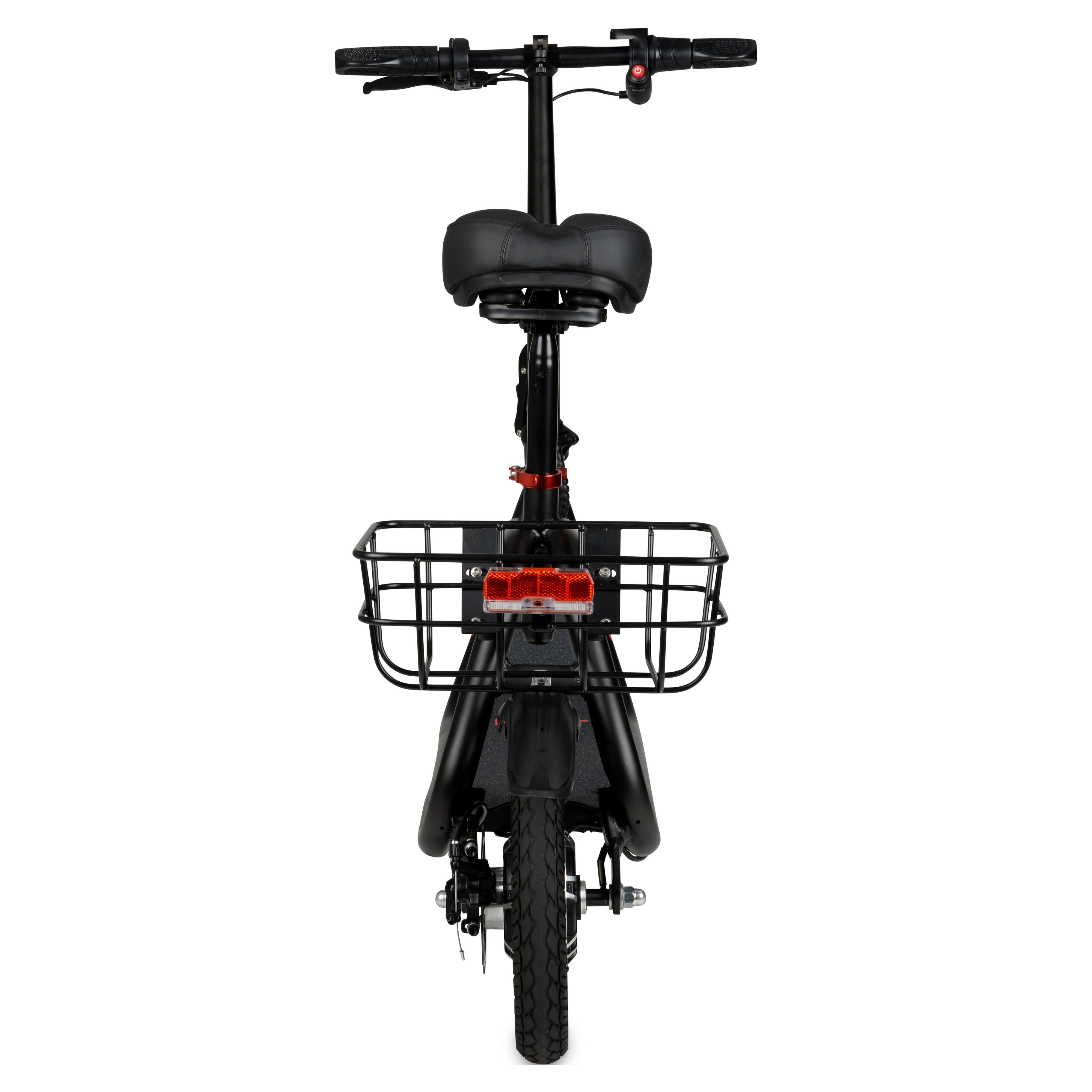 Hyper Toy Company Seated Electric Scooter, 250W Motor, Foldable Design (Black, 15 mph) np27n
