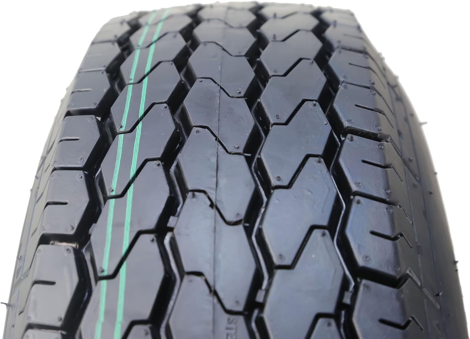 Free Country ST 205/75D15 Deep Tread Trailer Tires (Black, Set of 2) bl274