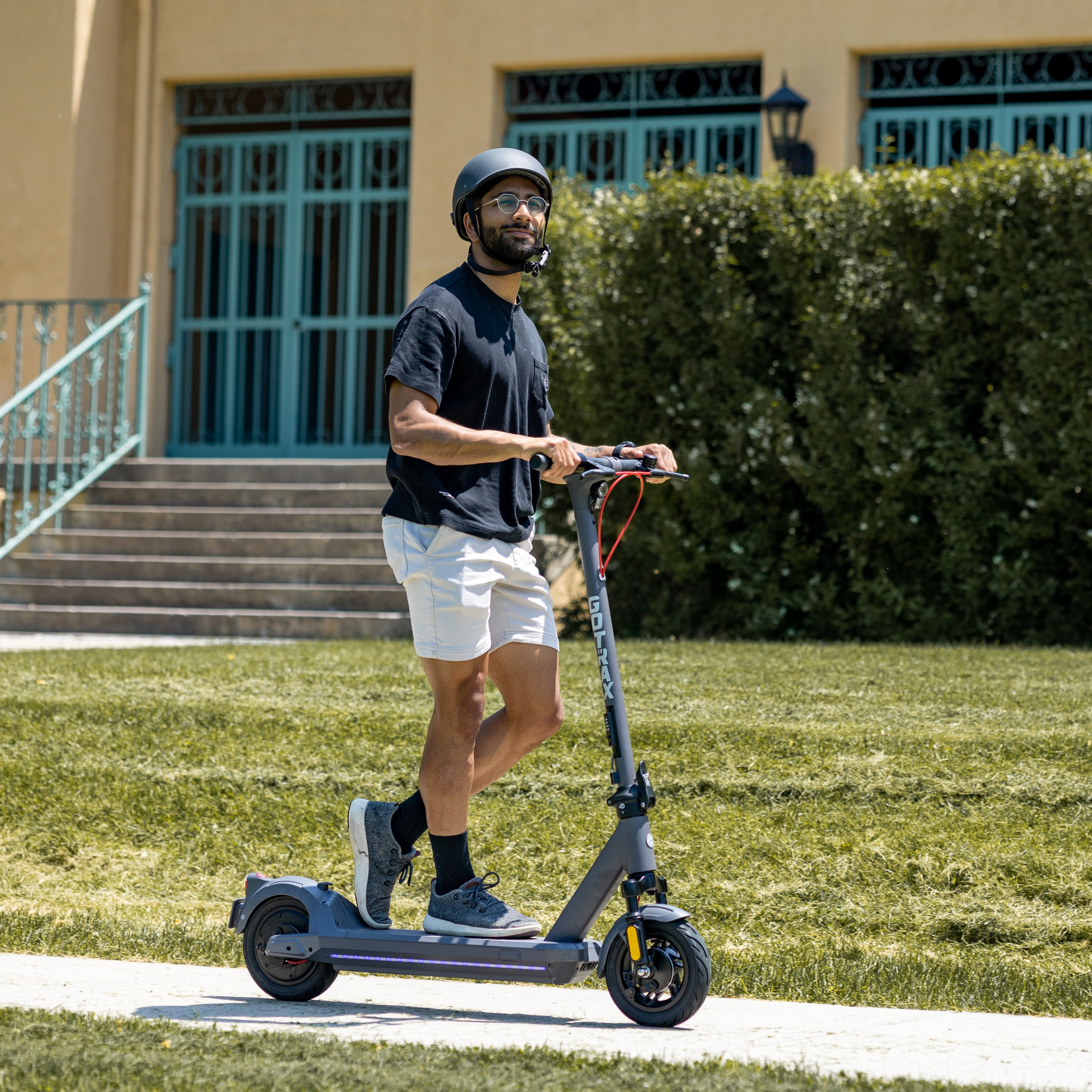 GOTRAX G6 Electric Scooter for Adults, 500W Motor, 20 MPH Top Speed, 48 Mile Range (Gray, 51 lb) 9m1yy