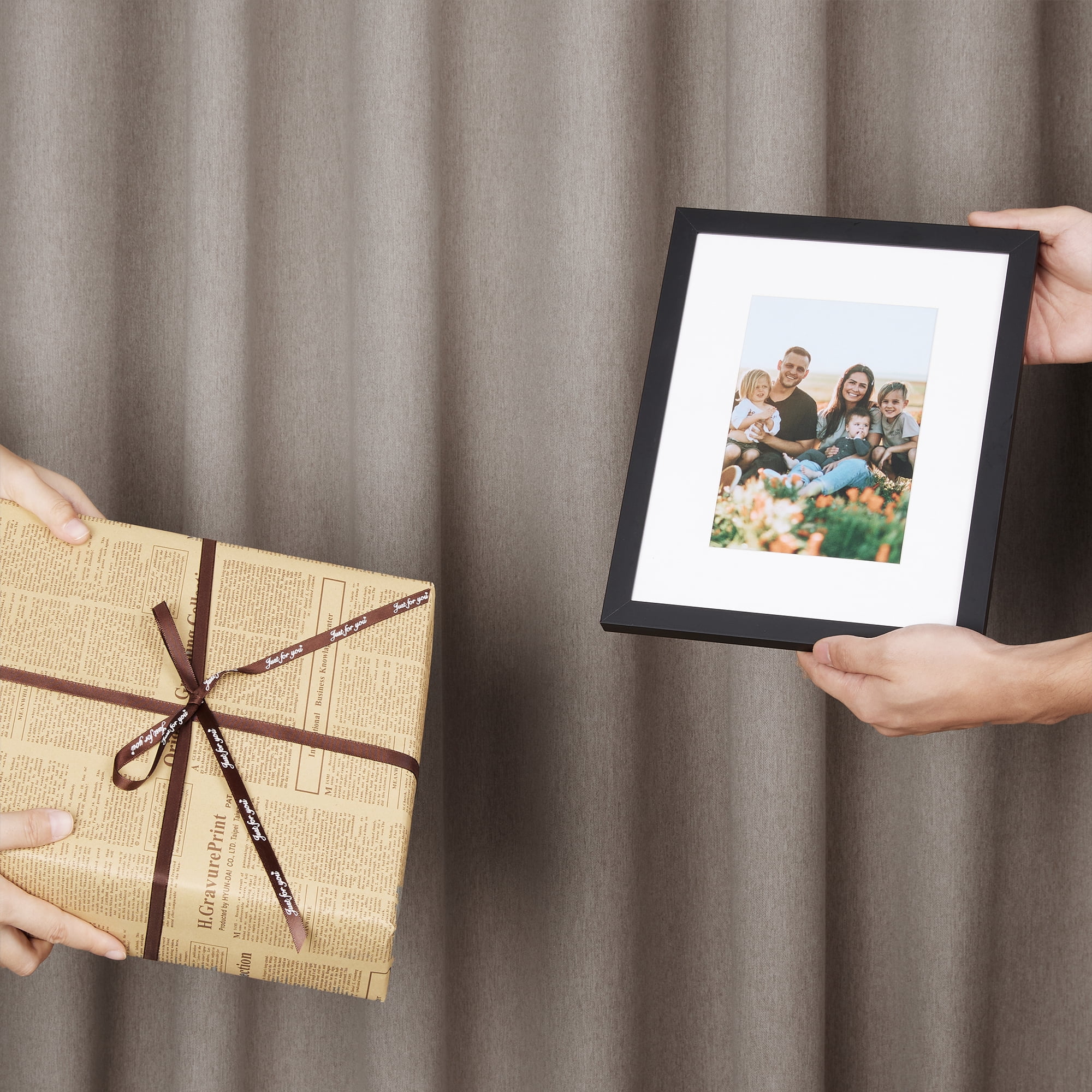 Sindcom 6 Pack Picture Frames for Wall Gallery Display (Black, 8x10 in) x32ak