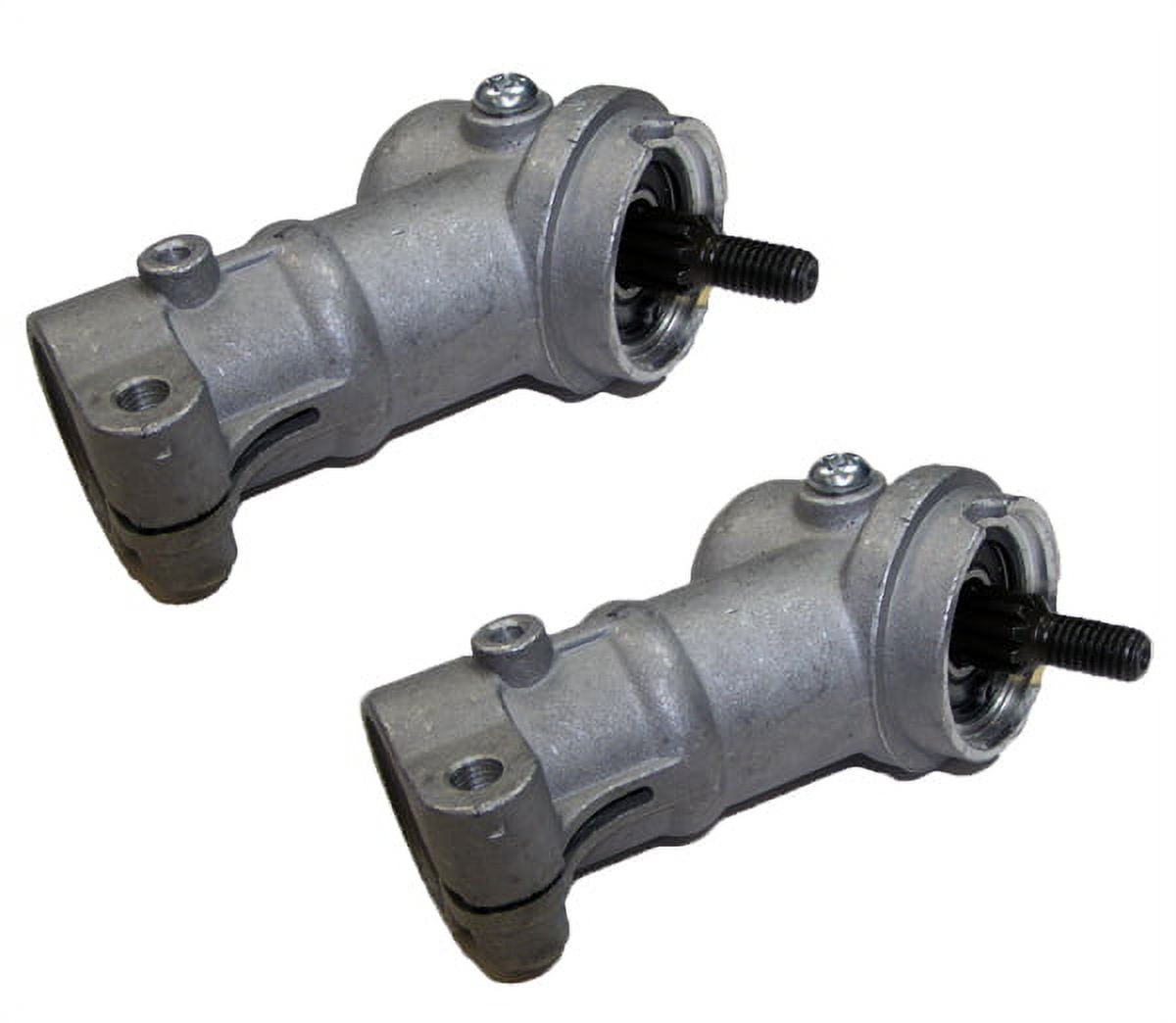 Homelite Ryobi Trimmer Gear Head Replacement (2 Pack, Black) f8y1g