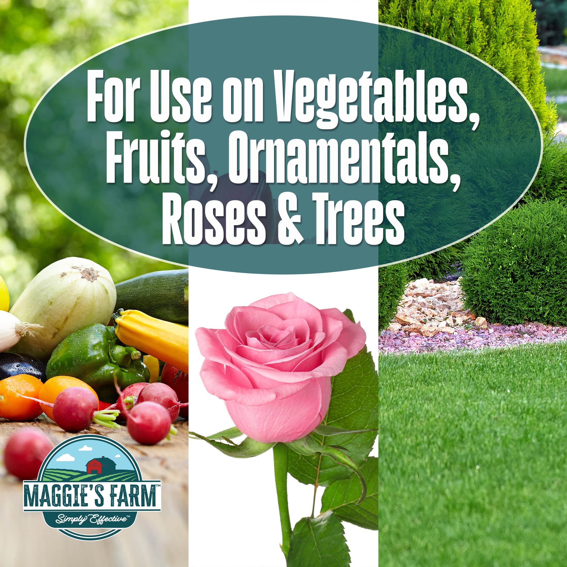 Maggie's Farm Vegetable Garden Insect & Disease Control Spray (24 oz) arfcb