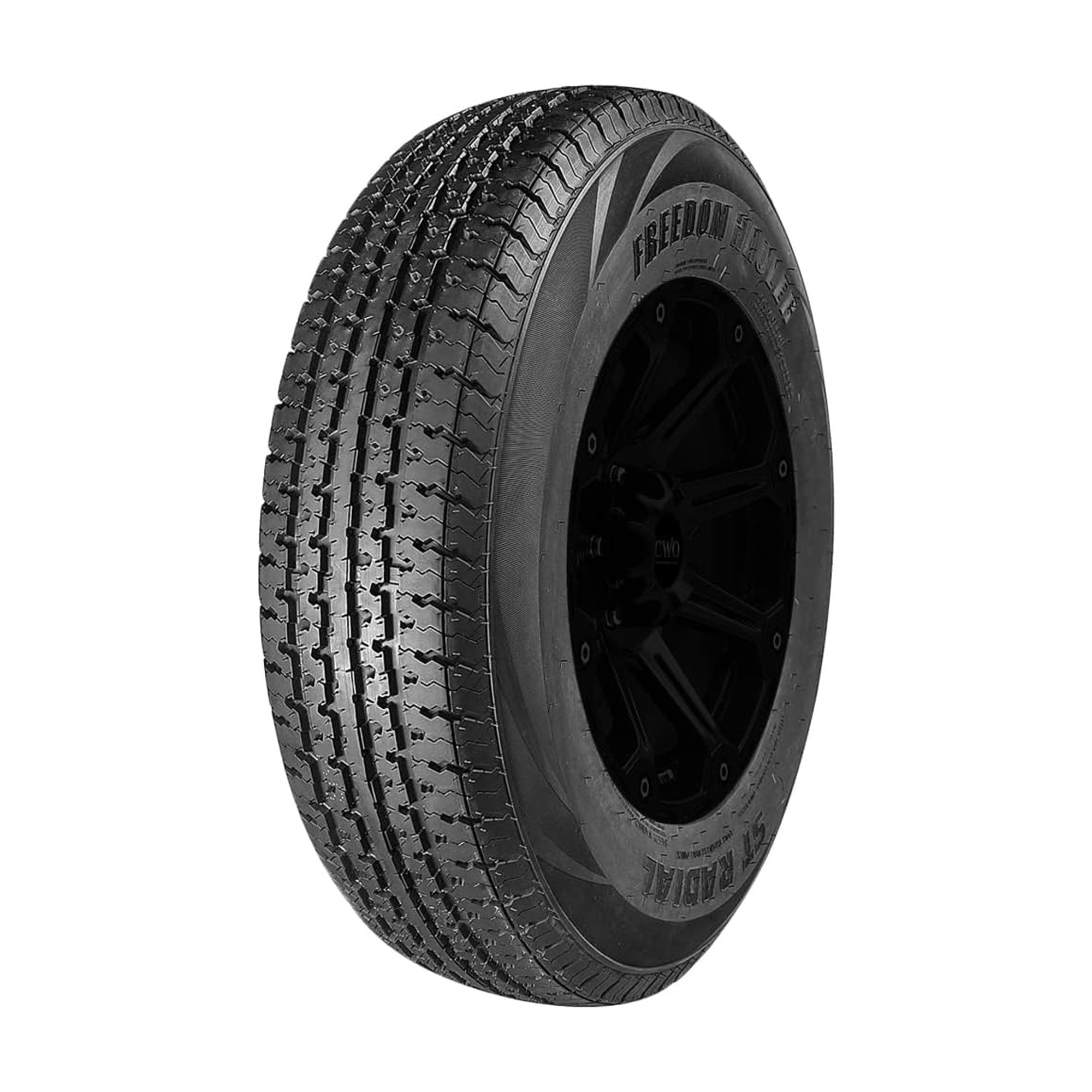 Freedom Hauler ST Radial Trailer Tire (ST225/75R15, Load Range E) 12md7