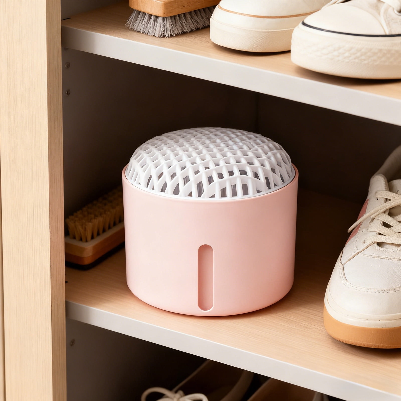 Vxdvou Moisture Proof Dehumidifier Box, Portable Air Dehumidifier for Closet and Home (Pink, 1 Pack) 8vlof
