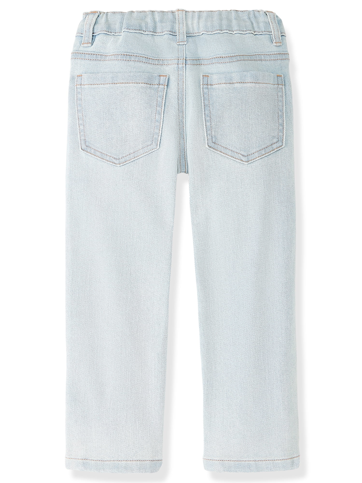 Garanimals Straight-Leg Denim Jeans for Newborns, Babies, and Toddlers (Grey, 0-6T) dwnkp