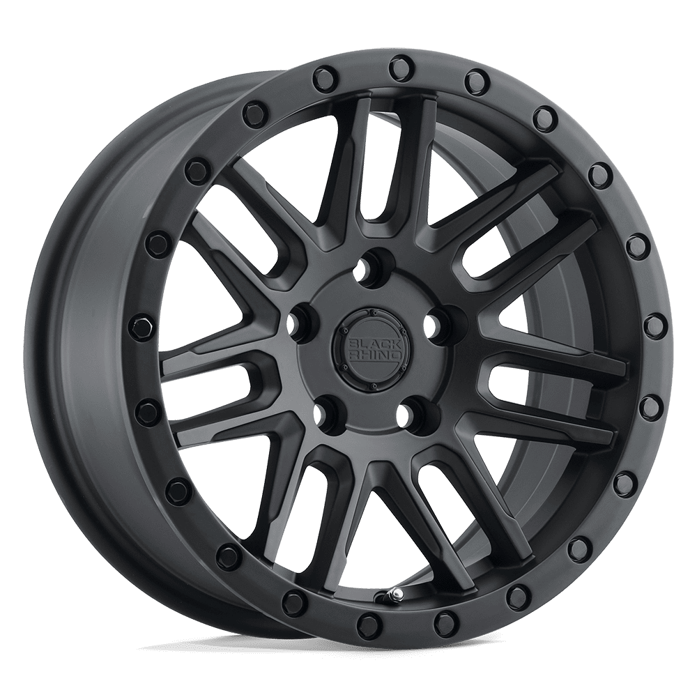 Black Rhino BRACH Cast Aluminum Wheel (Matte Black, 17x8 in) xt362