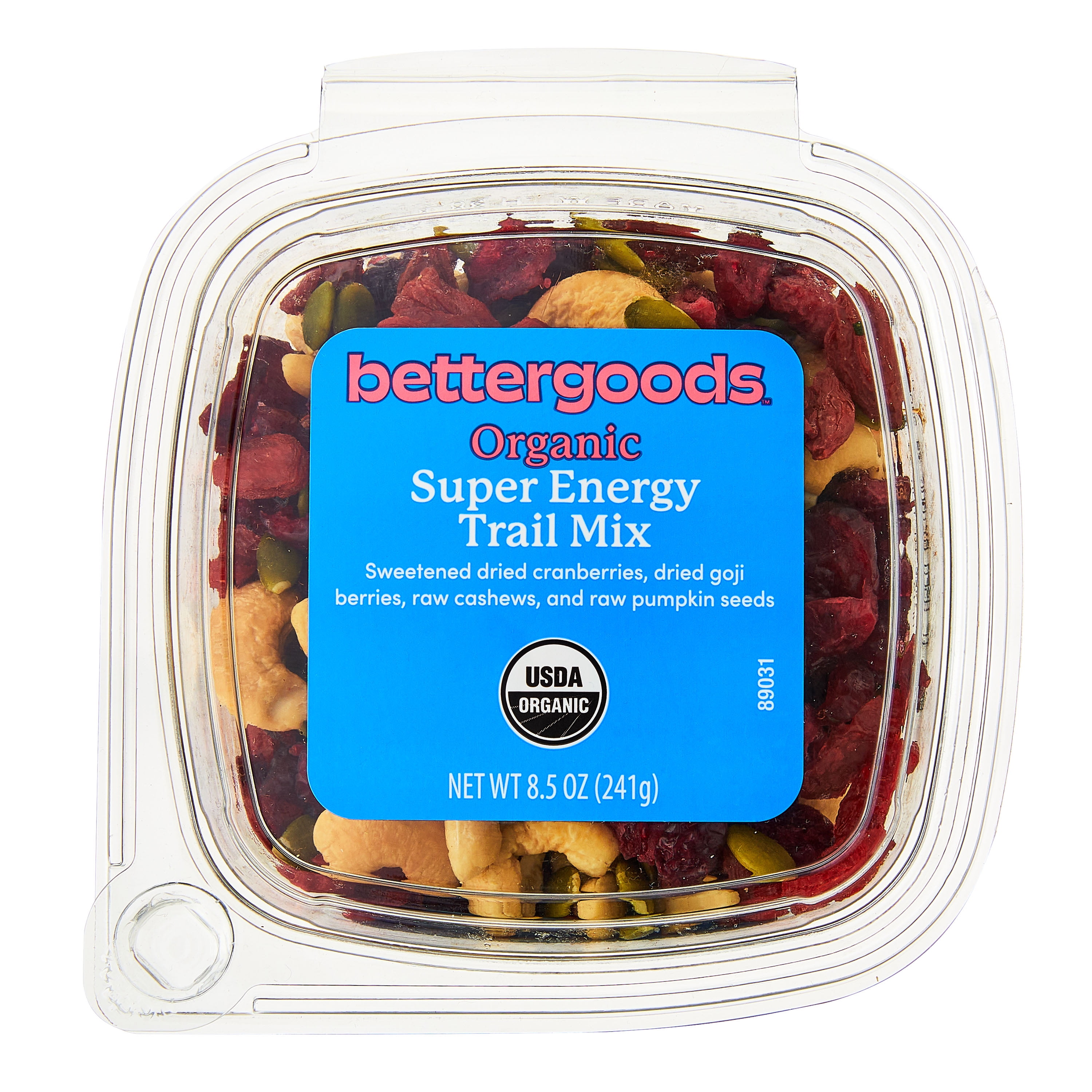 bettergoods Organic Super Energy Trail Mix, Nutrient-Dense Snack Blend (8.5 oz) 28s6d