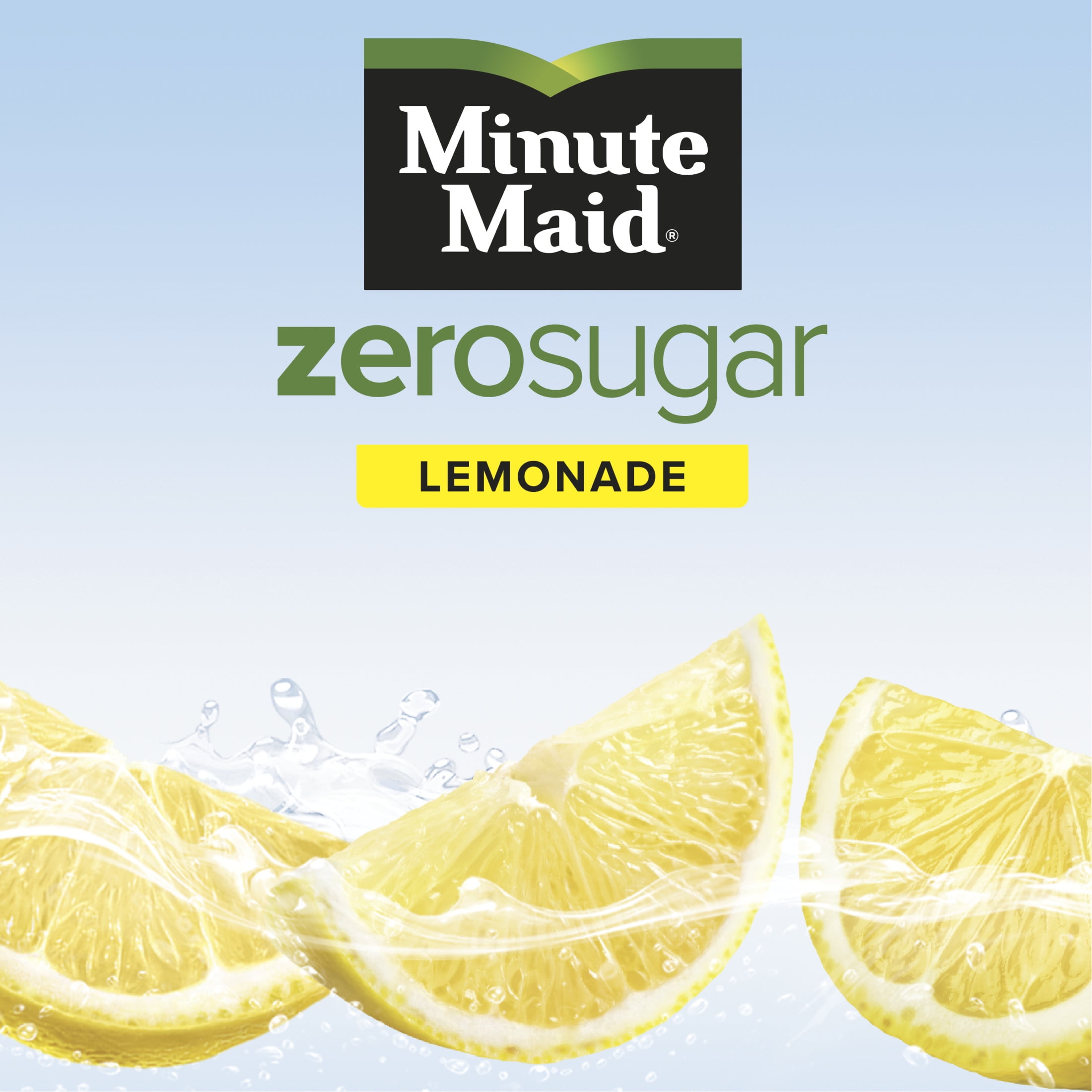 Minute Maid Zero Sugar Lemonade Refreshing Fruit Drink (12 fl oz, 12 Pack) hh0rk