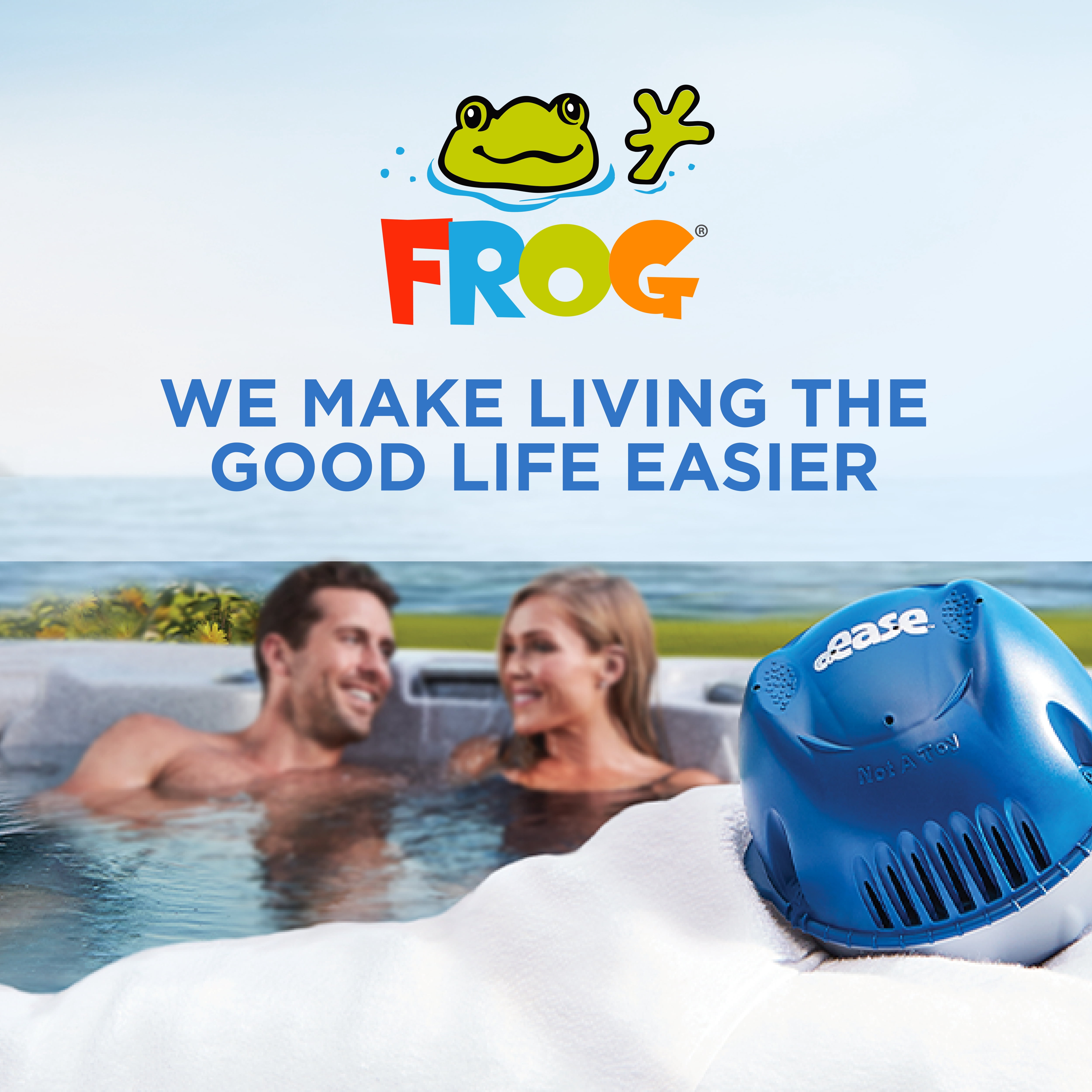 FROG @ease Floating System for Hot Tubs with Maintain Sanitizer (Up to 600 Gallons, 1 Pack) n7a3b - Image 7