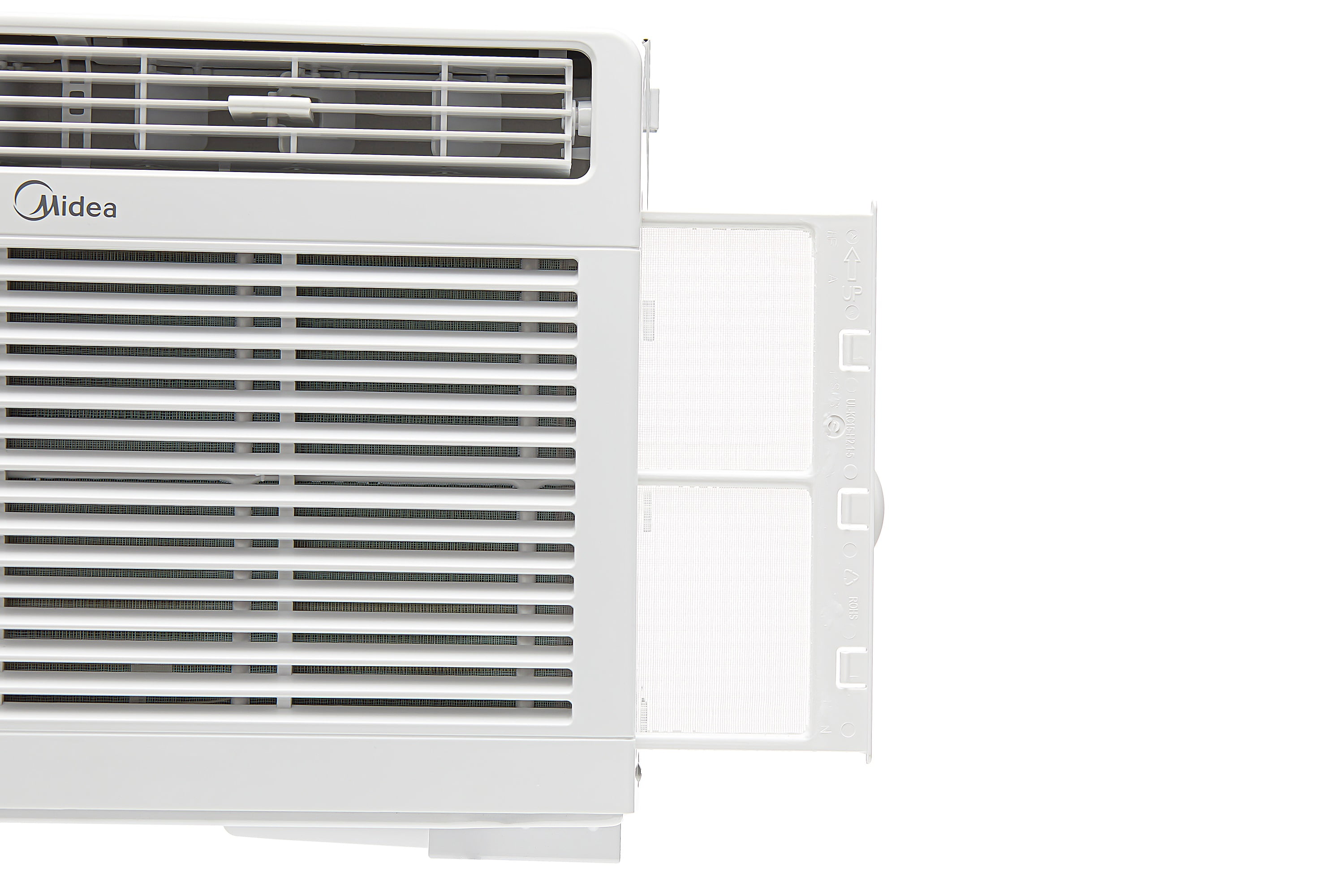 Midea 5,000 BTU Window Air Conditioner for Small Rooms (White, 150 sq ft) iooqr