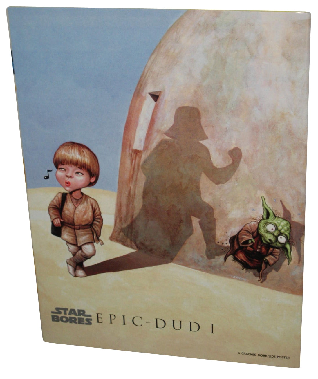 Cracked Magazine Star Wars Yoda Cover Edition (August 1999, Issue 336) 3ky5s
