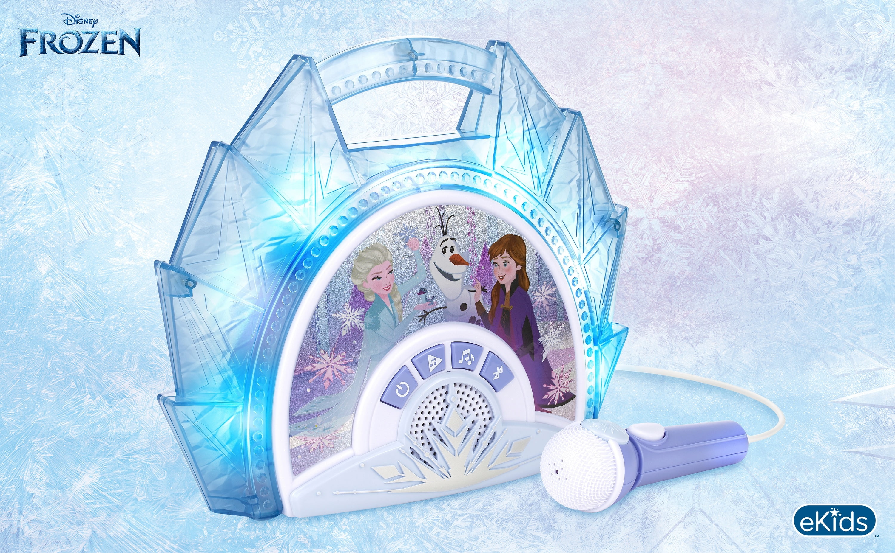 Disney Frozen Bluetooth Sing Along Boombox (Blue, 1 Unit) xxux8