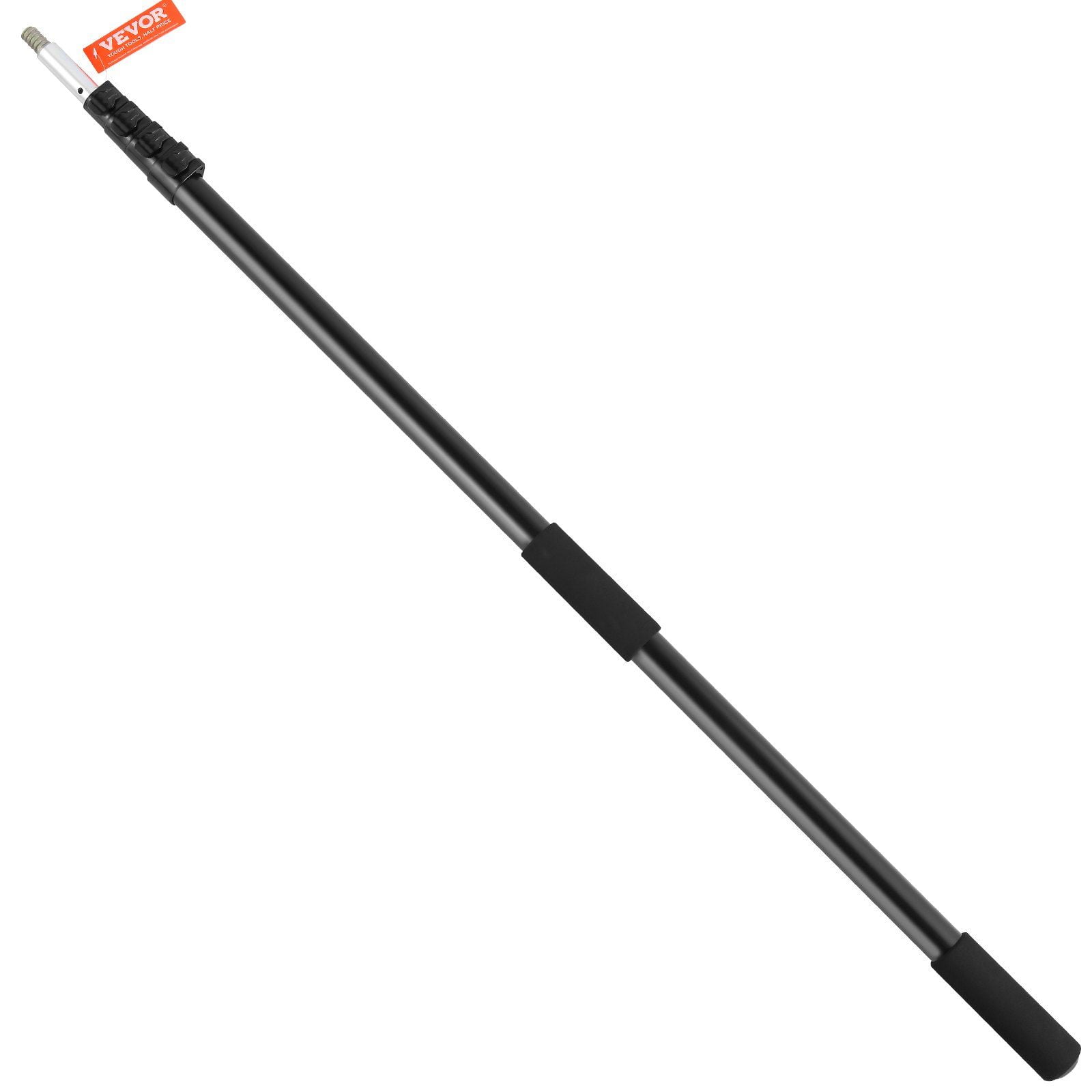 Generic Manual Pole Saw Extendable Tree Pruner with Sharp Carbon Steel Blade and Lightweight Aluminum Handle (20 ft) gv63h