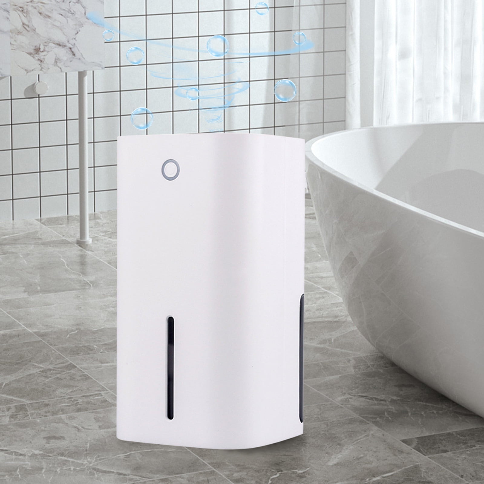 Beforeyayn Portable Mini Dehumidifier Ultra Quiet Auto Shutoff for Home (White, 16 oz) vi09x