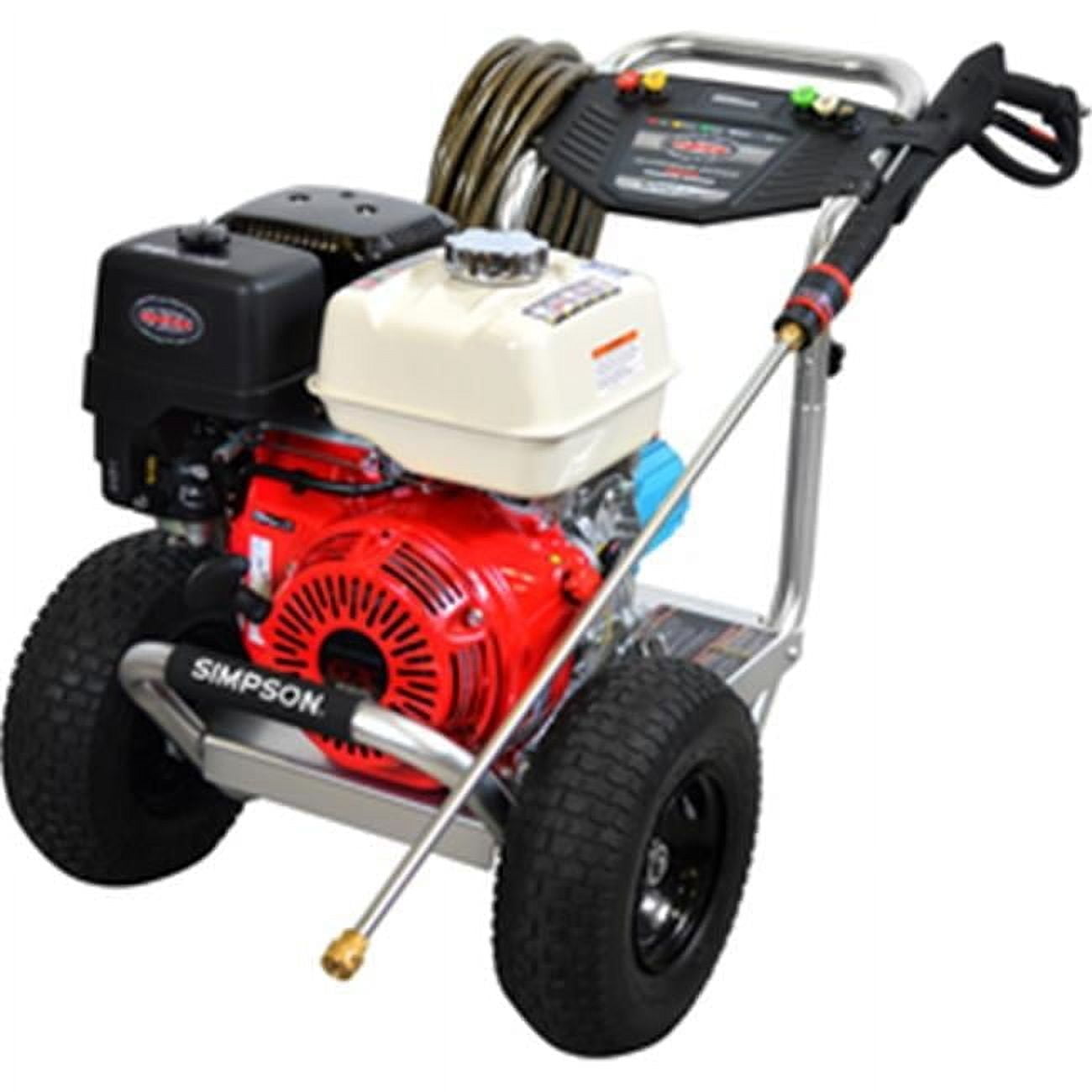 BBQ Innovations Aluminum Gas Pressure Washer (4200 PSI, 4.0 GPM, 26 in x 24.35 in x 29 in) q9js8