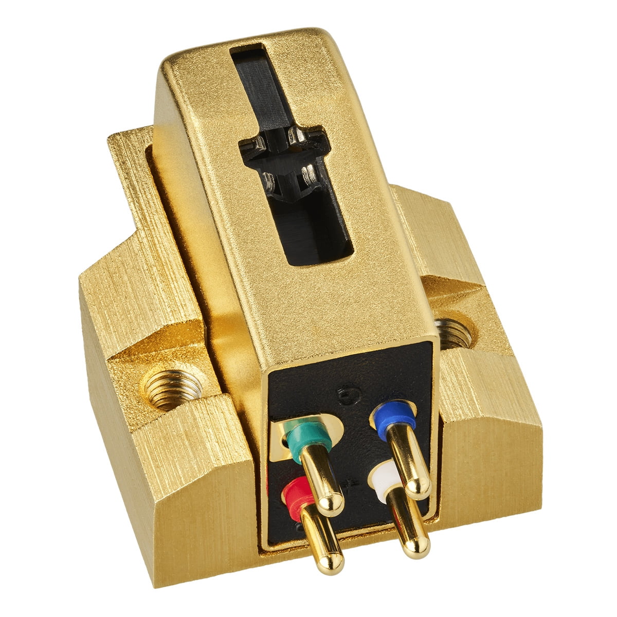 Audio-Technica AT-VM740xML/H Microlinear Dual Moving Magnet Cartridge with Headshell (Black, 1 Pack) 61ffc