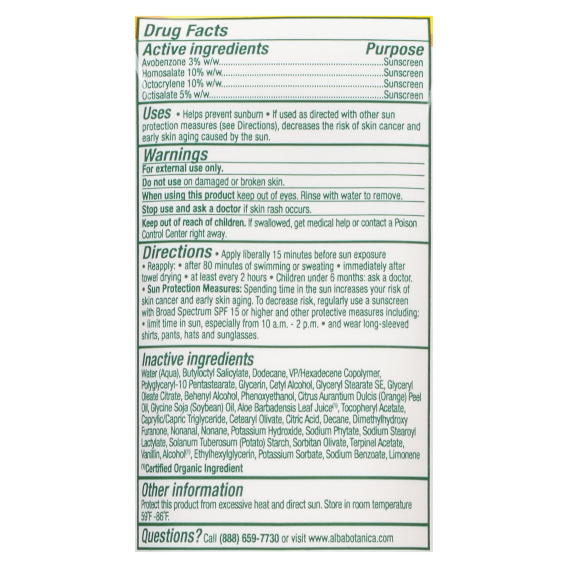 Alba Botanica Hawaiian Sunscreen Lotion SPF 50 Broad Spectrum (Island Vibe, 3 fl oz) rdwrk