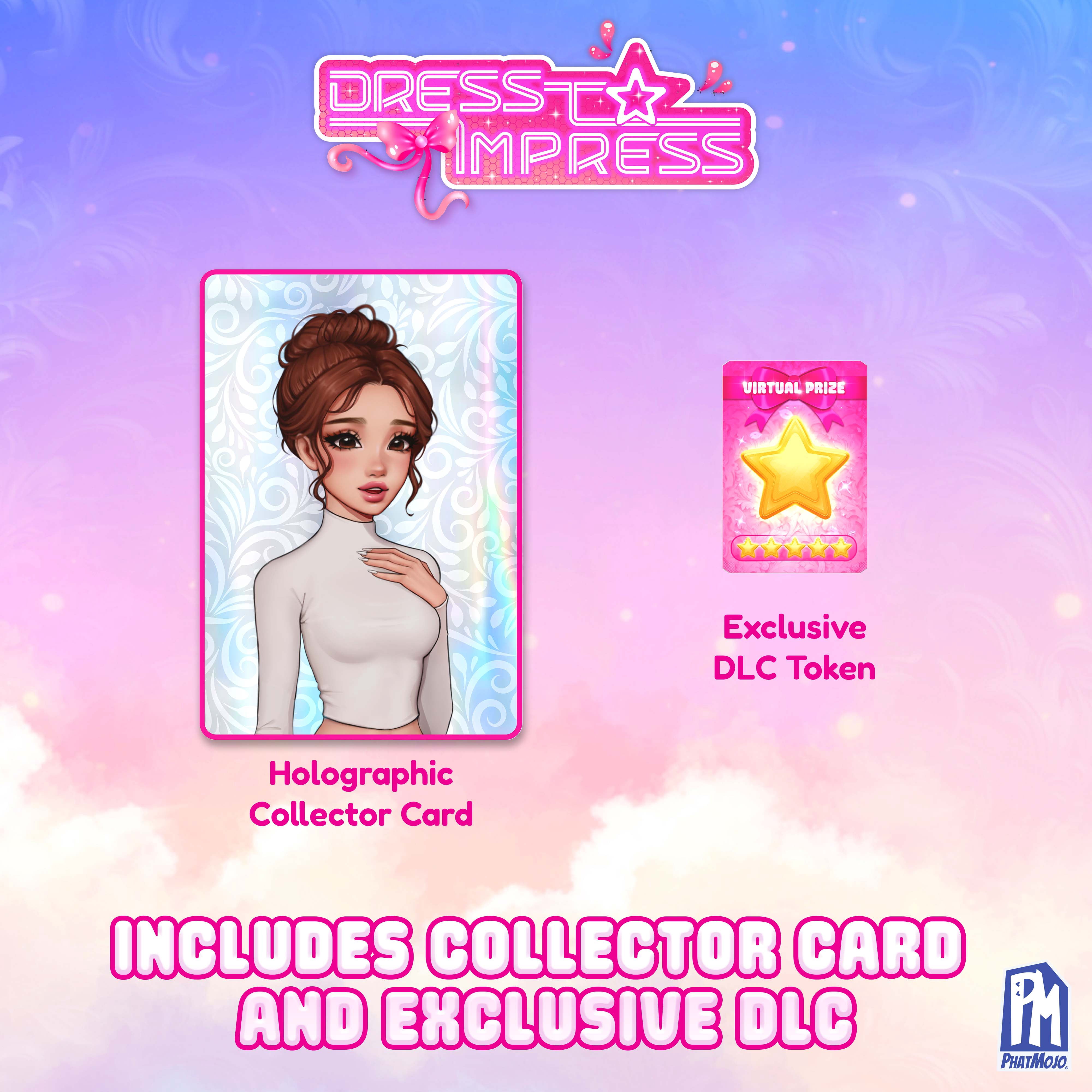 Dress to Impress Lana Fashion Doll (12 in, Series 1) Posable Collectible Figure with Exclusive DLC Code j4nr5