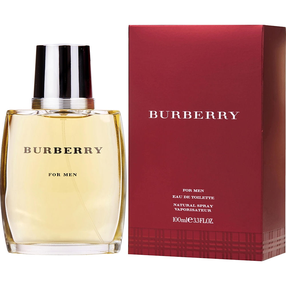 Burberry Men Eau de Toilette Cologne for Men (Woody Aromatic Scent, 3.3 oz) hh0yy