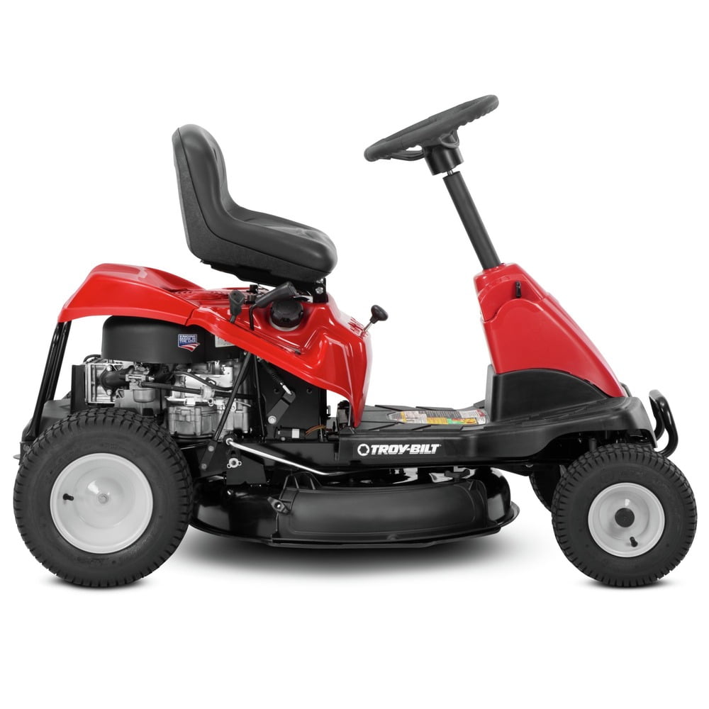 Troy-Bilt 30 in. Compact Riding Gas Lawn Mower with Briggs & Stratton Engine (344cc, 6-Speed) zcl1u