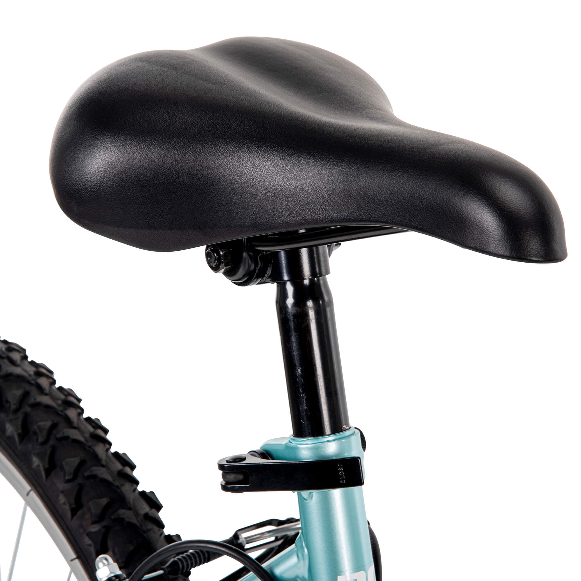 Huffy Rock Creek Mountain Bike, 18-Speed Performance, Front Suspension, Teal (26 in) jl57i
