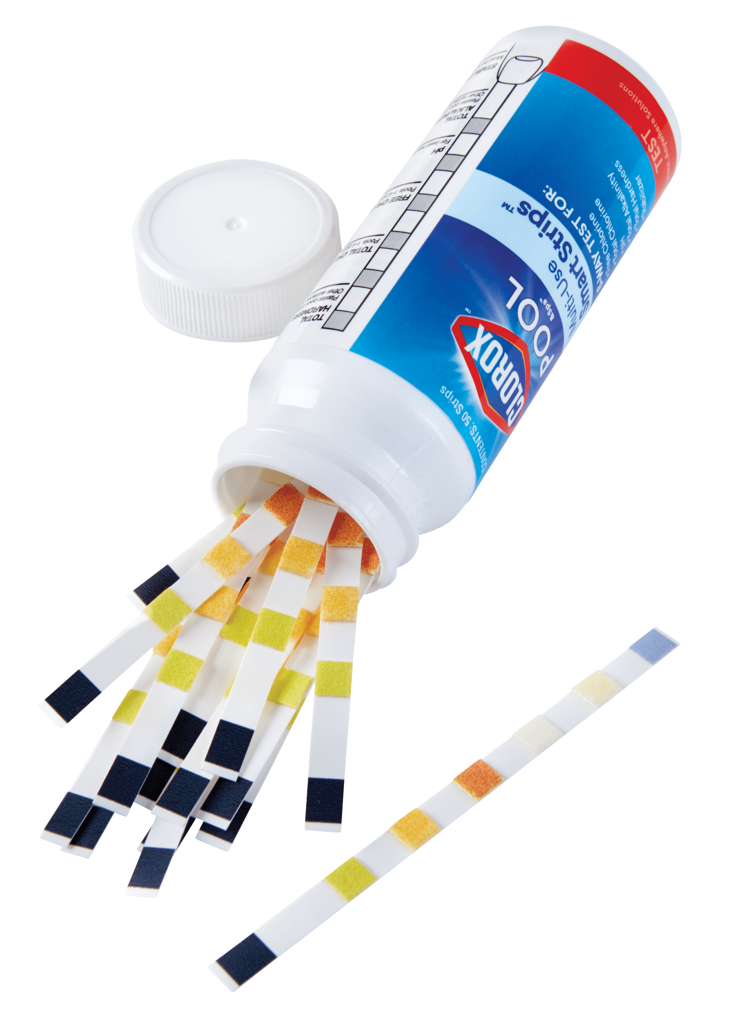 Clorox Pool&Spa Multi-Use Smart Water Testing Strips for Swimming Pools (30 Count) s57f7