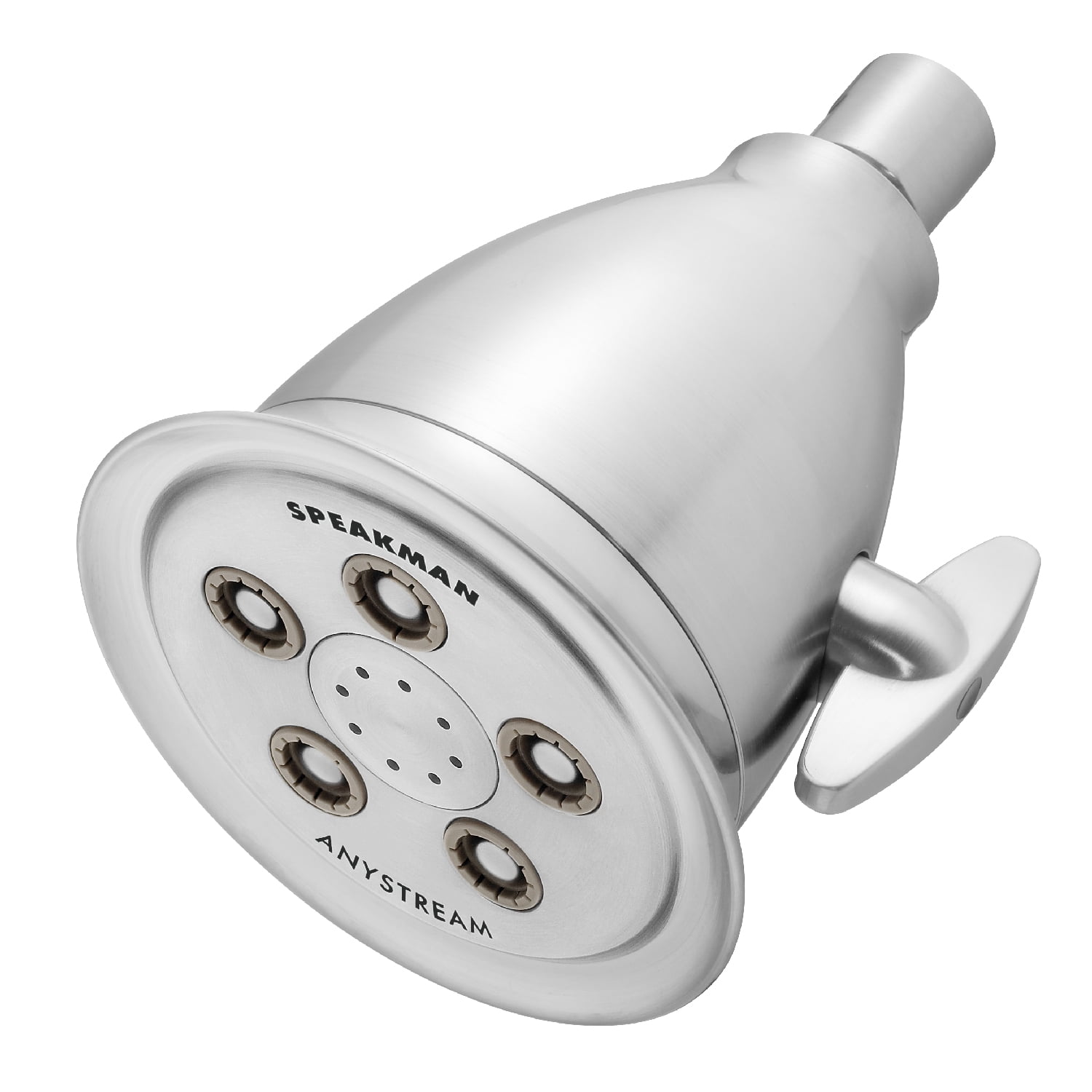 Speakman Anystream High Pressure Adjustable Shower Head (Brushed Chrome, 2.5 GPM) qwd7z