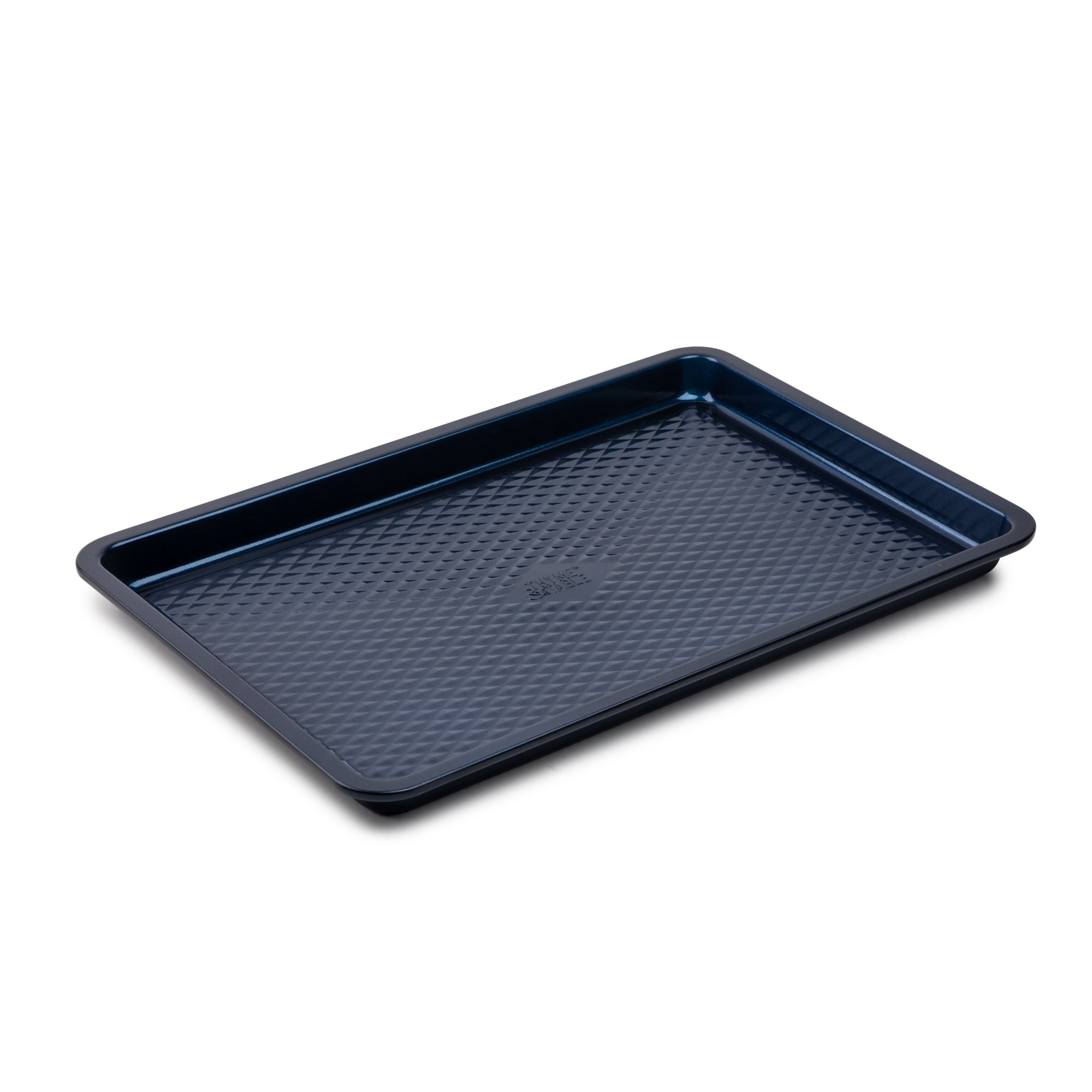 Thyme & Table Non-Stick Aluminized Steel Baking Set (Navy, 3pc) j6rox - Image 3