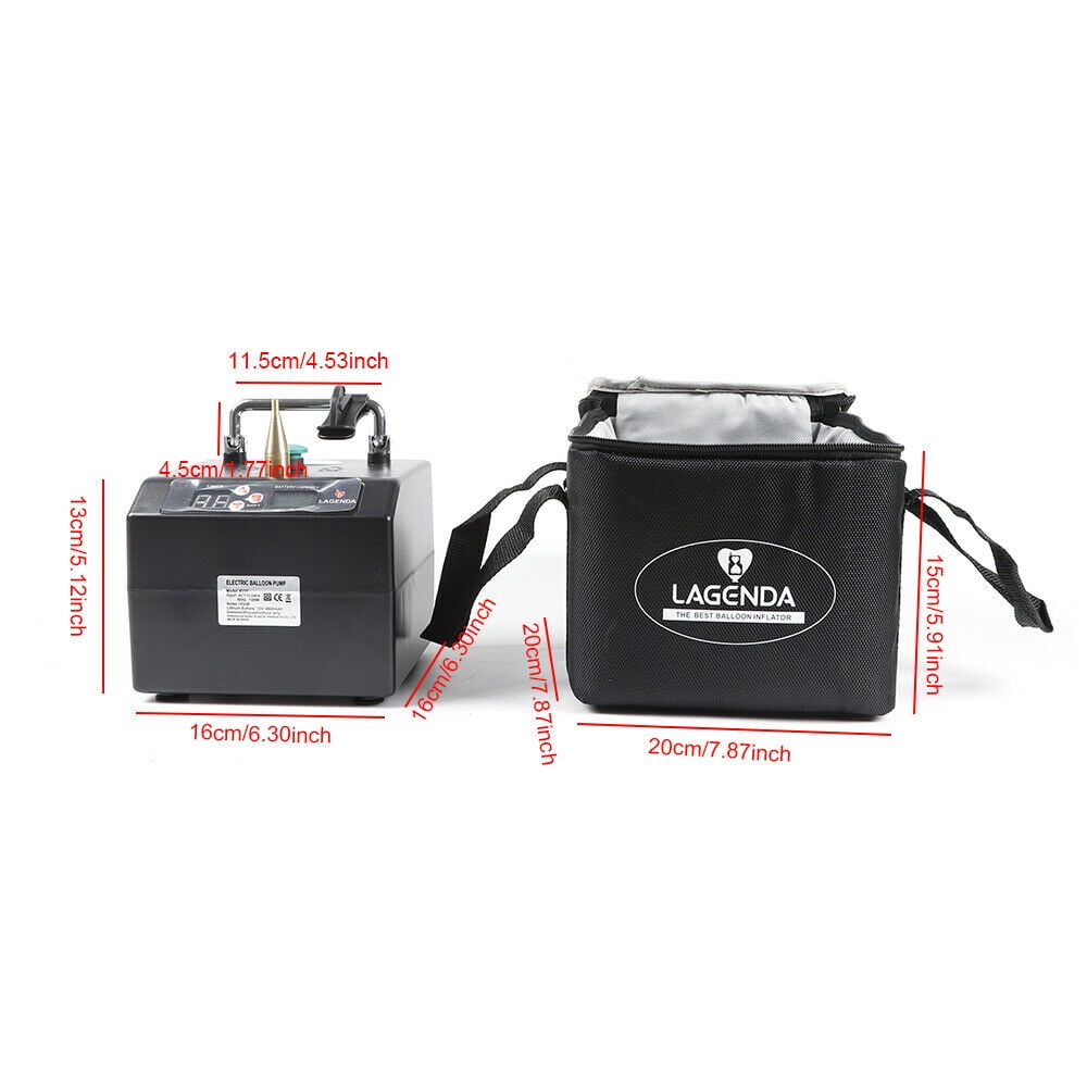 Miumaeov B231 Lagenda Electric Balloon Inflator High-Efficiency Air Blower (Black, 1 Pack) ldzx1