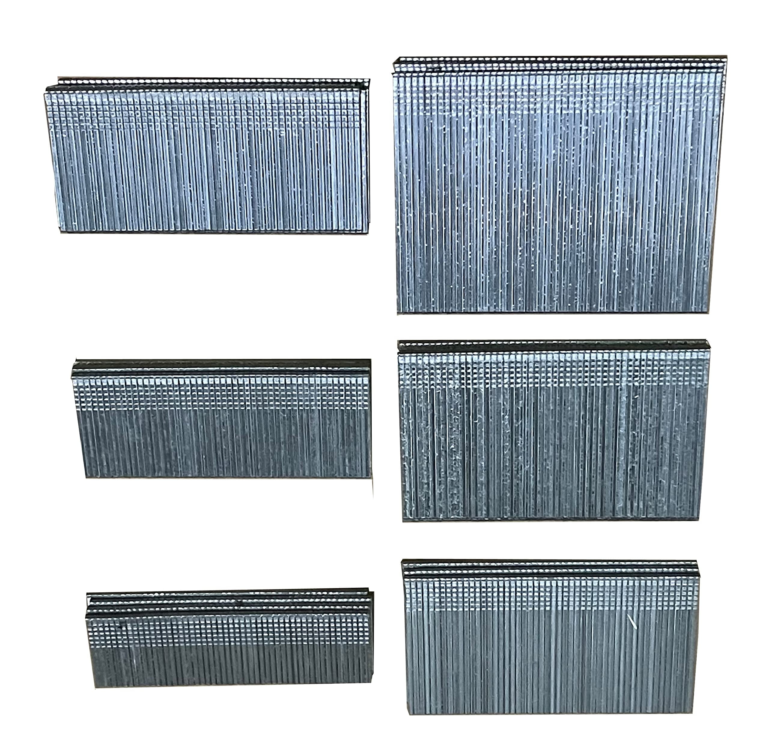 Steel Force 16 Gauge Straight Finish Nails Assorted Lengths (1 in to 2.5 in, 1,200-Pack) e7c0v