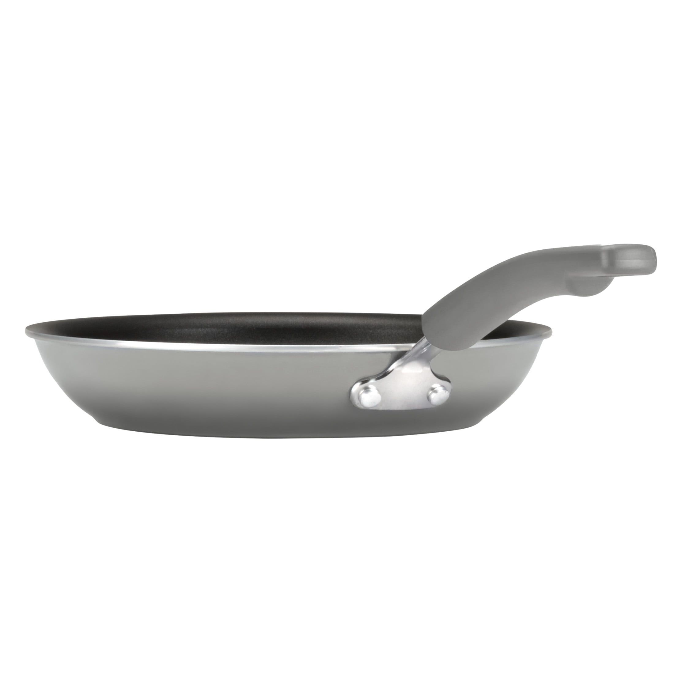 Rachael Ray 15 Piece Hard Enamel Nonstick Cookware Set (Gray, 15 Piece) phfly