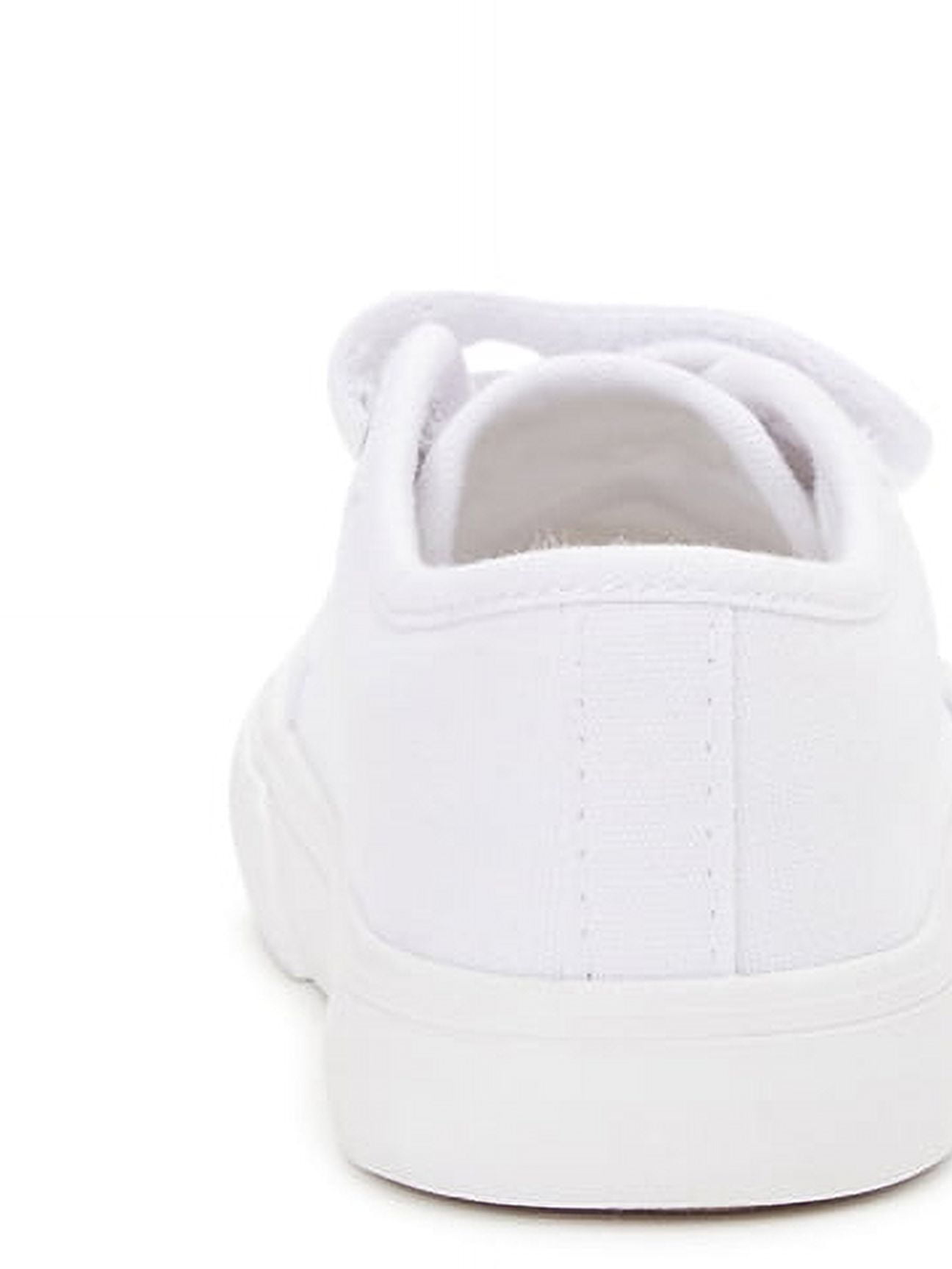 Wonder Nation Toddler Girls Canvas Skate Sneakers (White, 8 Toddler) nje1q