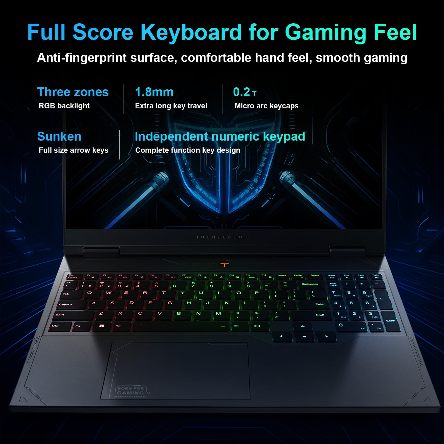 ThundeRobot Radiant 16 Gaming Laptop, Intel Core i7-14650HX, NVIDIA GeForce RTX 5060, 16GB DDR5 RAM, 512GB SSD, 16 in QHD+ 300Hz Display (Grey) i3et1