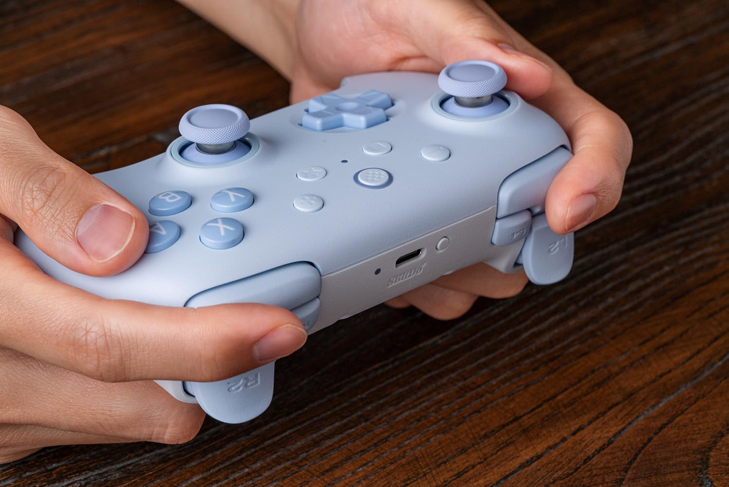 8BitDo Ultimate 2C Wireless Bluetooth Controller for Switch and Switch 2, Hall Effect Joysticks with 6-Axis Motion Control (Blue) 7x6b9 - Image 7
