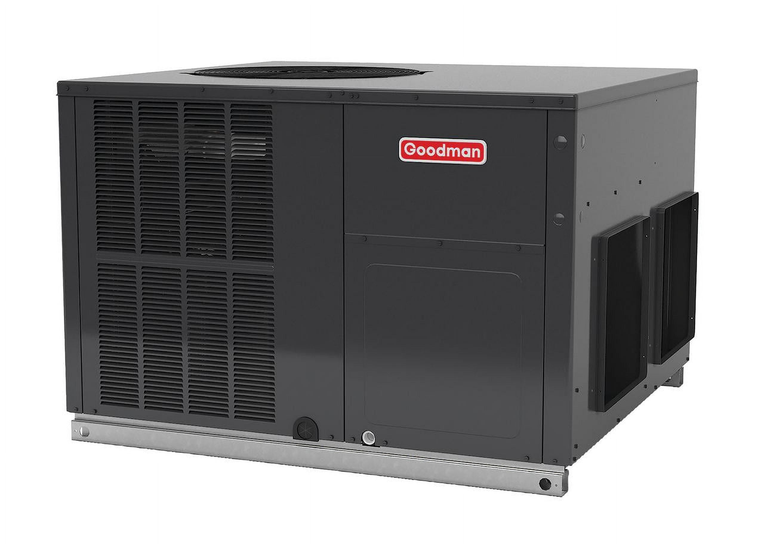 Goodman 3.5 Ton 15.2 SEER2 Package Heat Pump (Multi-Position, Black, 3.5 Ton) si59q
