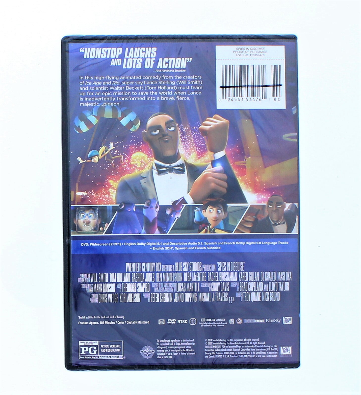 Disney Spies in Disguise (DVD, 1 Disc) 1n9h2