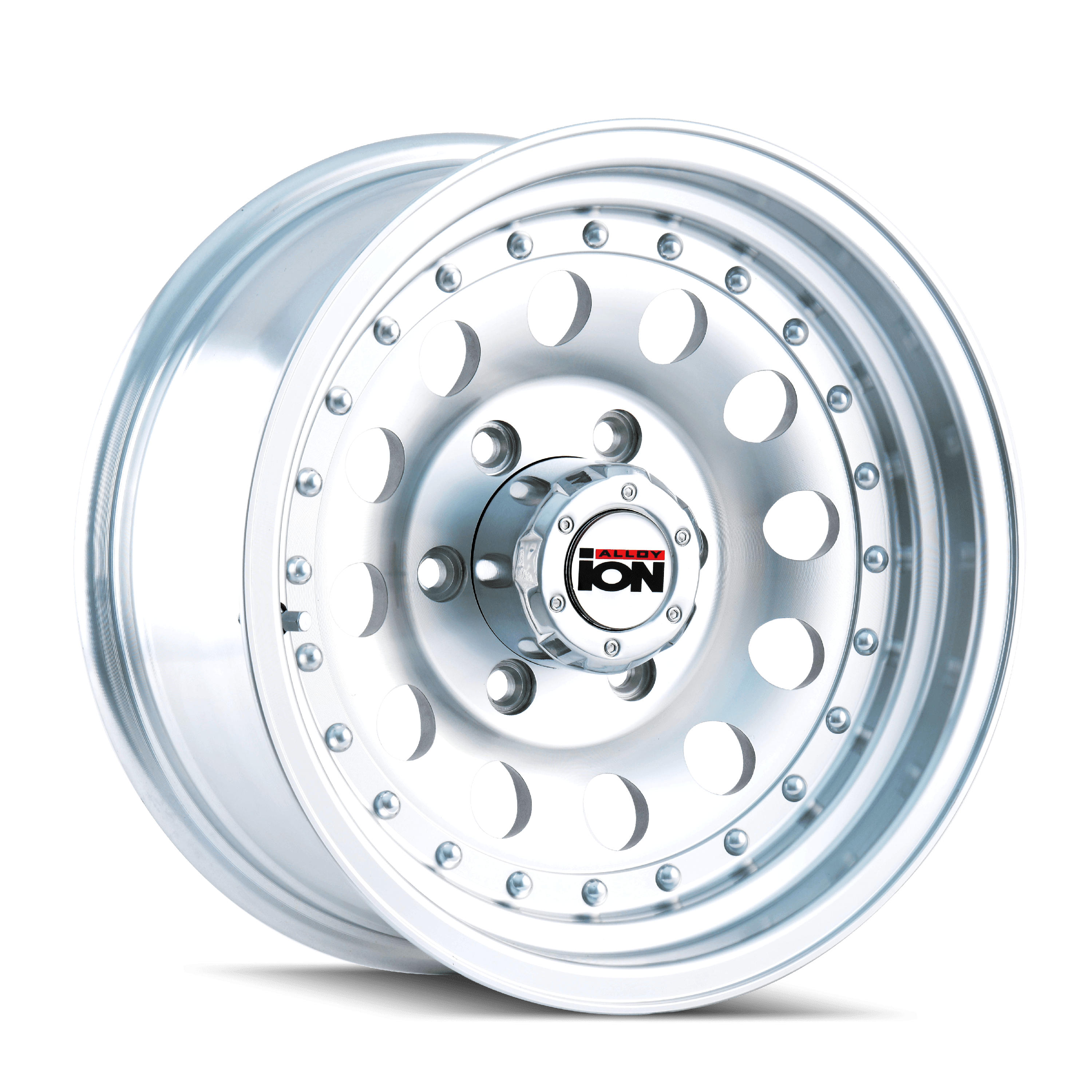Ion 71 Alloy Wheel 15x7 in 5x4.5 Bolt Pattern (-6mm Offset) Machined Finish 2jsav