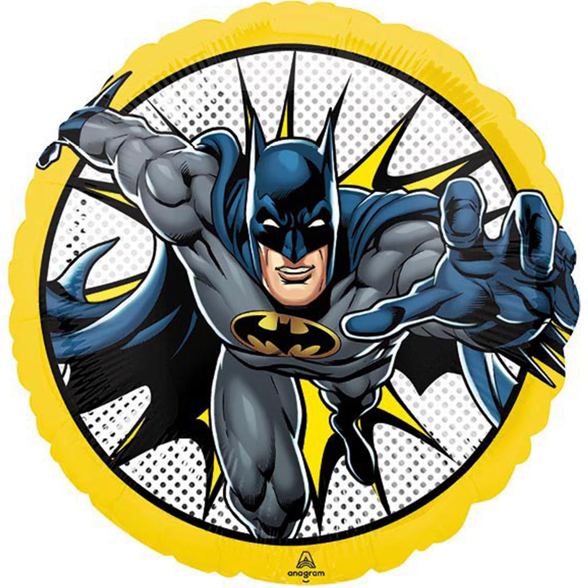 Anagram Batman Foil Balloon Party Decoration (Red, 18 in) 8pdgd