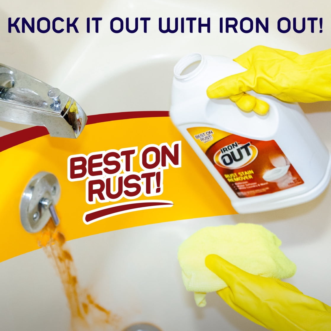 Iron OUT Rust Stain Remover Powder (Heavy-Duty Multi-Purpose Cleaner, 28 oz) z9kuo