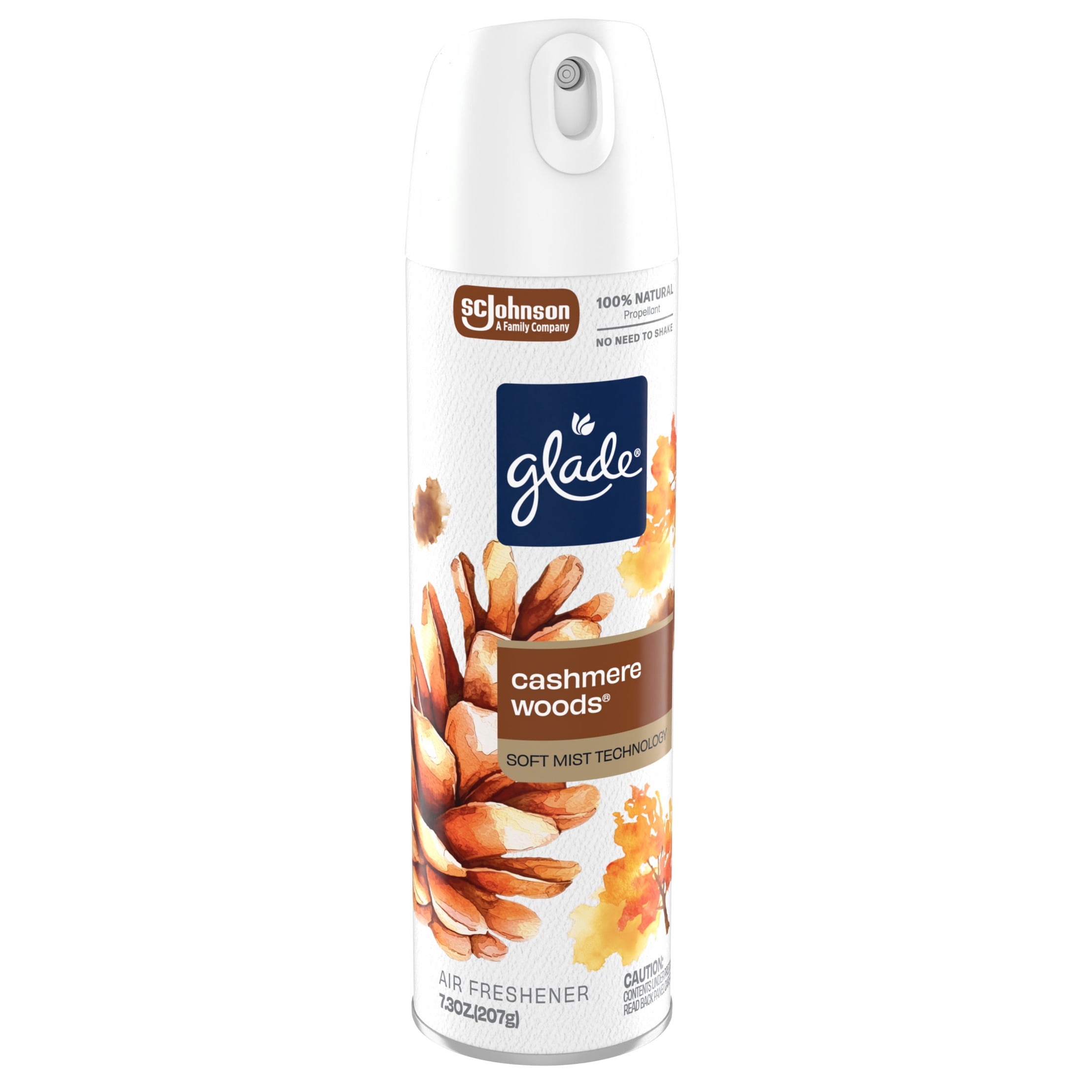 Glade Soft Mist Odor Fighting Air Freshener, Cashmere Woods Scent (7.3 oz) n2880