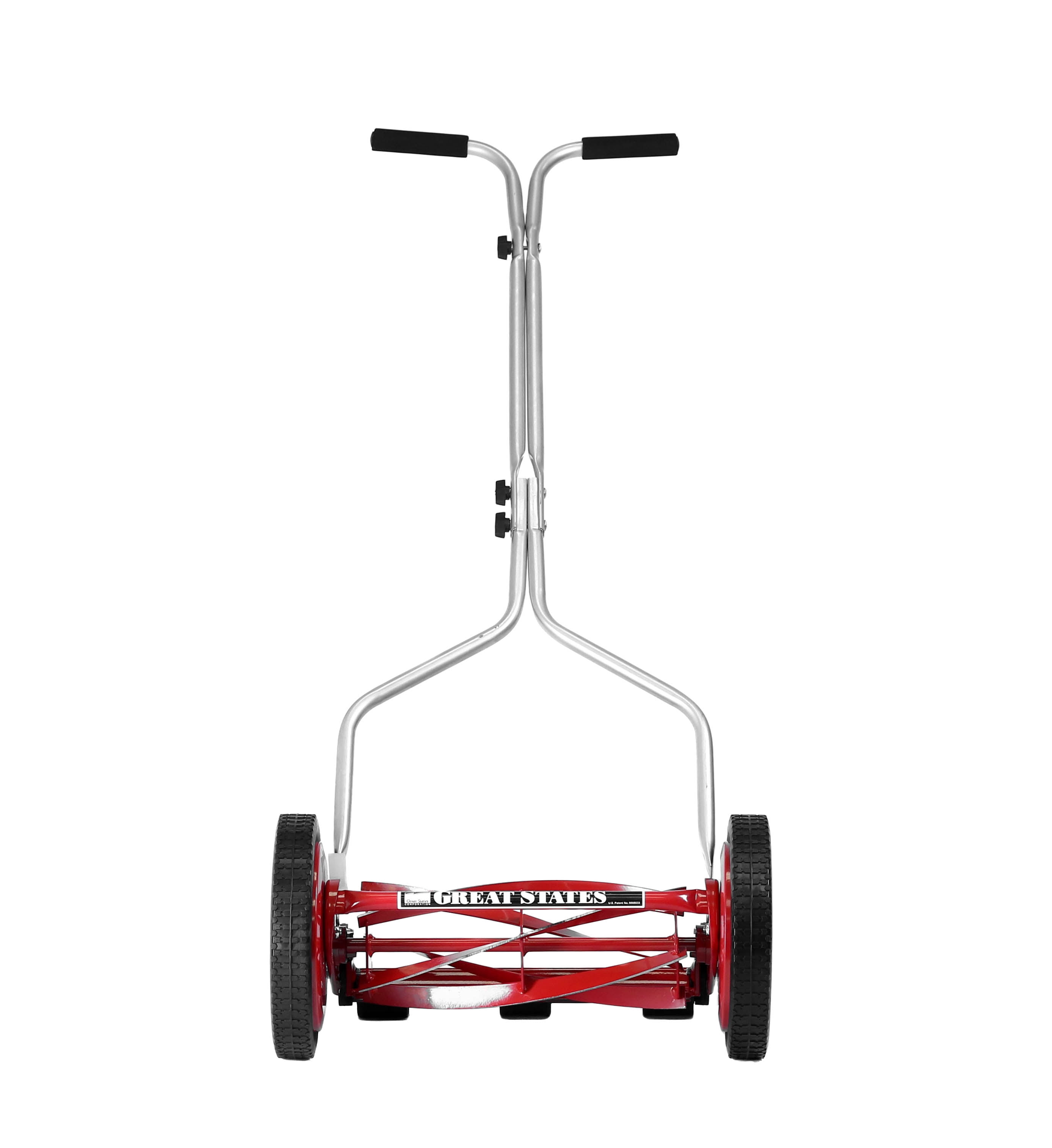 Great States 14 Inch 5-Blade Reel Lawn Mower (Red, 14 in) xcin5