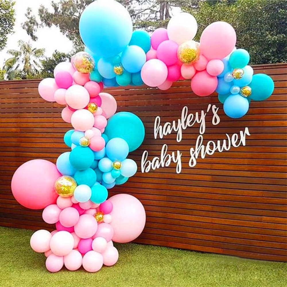 WICVIK Balloon Arch Strip Kit for Garland (Clear, 16.4 ft) lgz8h