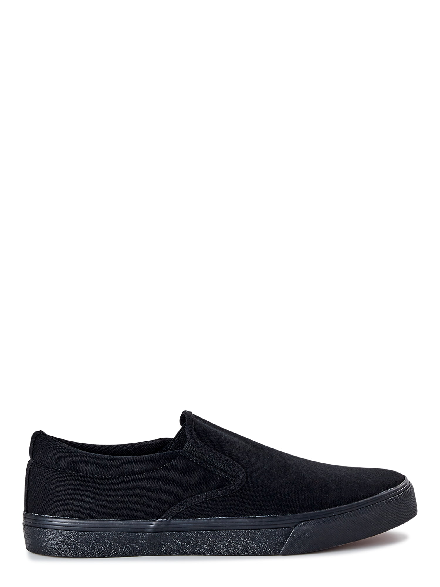 No Boundaries Men's Clinton Slip On Casual Sneakers (Black, 10 US) iv2d3