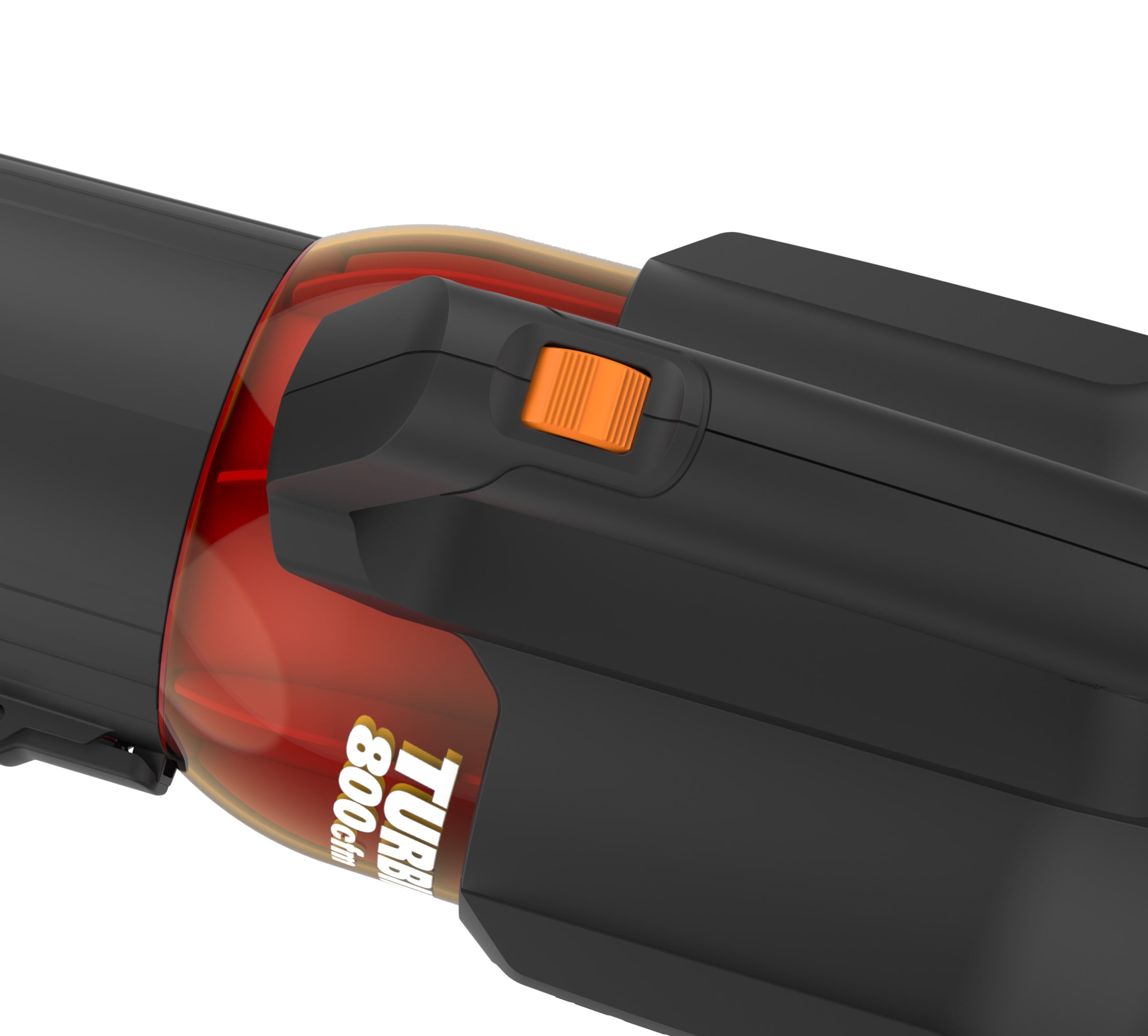 Worx WG521 12 Amp TURBINE Electric Leaf Blower (800 CFM, 135 MPH) ew3u6