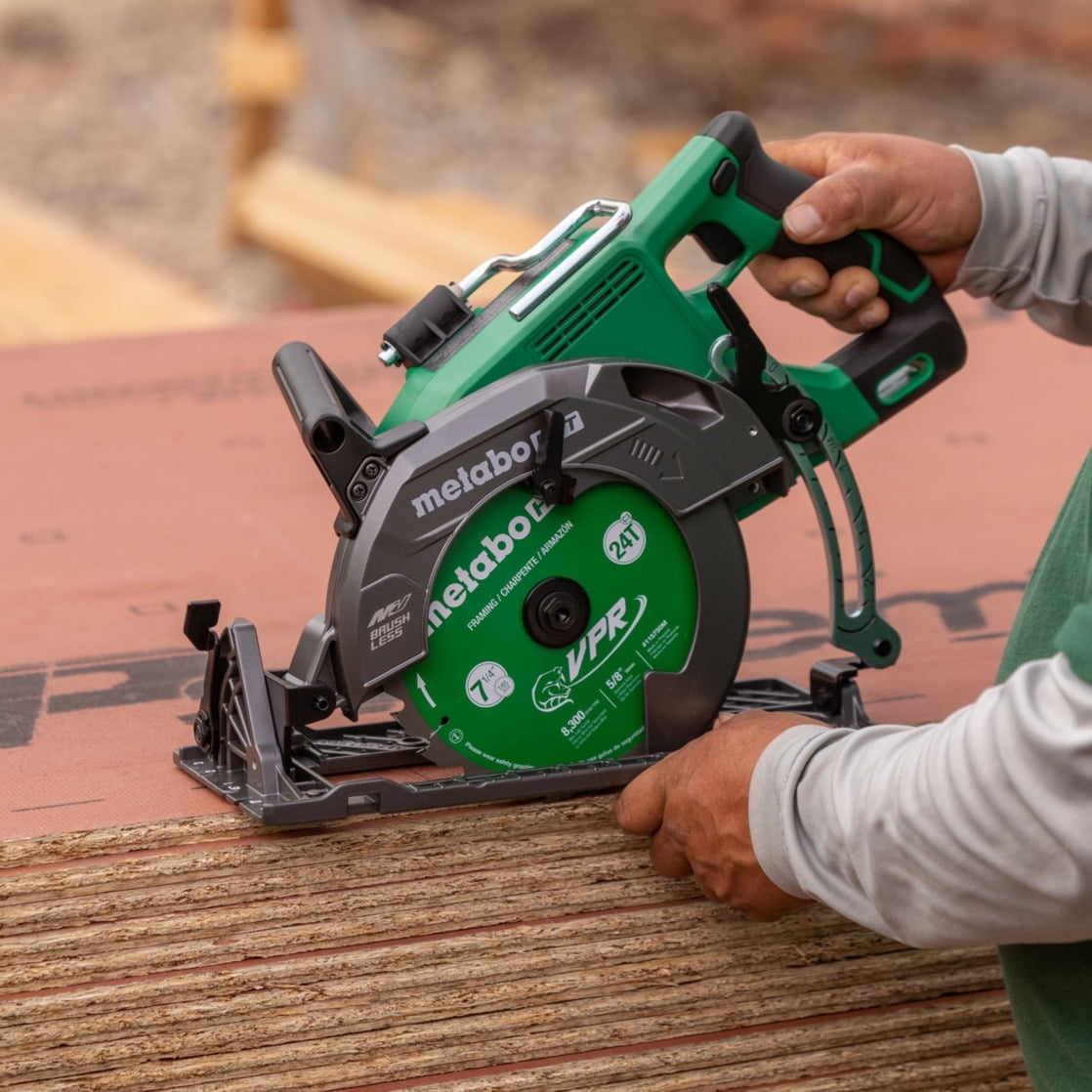 Metabo HPT 36V Cordless Circular Saw, Brushless Motor, High-Efficiency Cutting (7-1/4-In) ett55