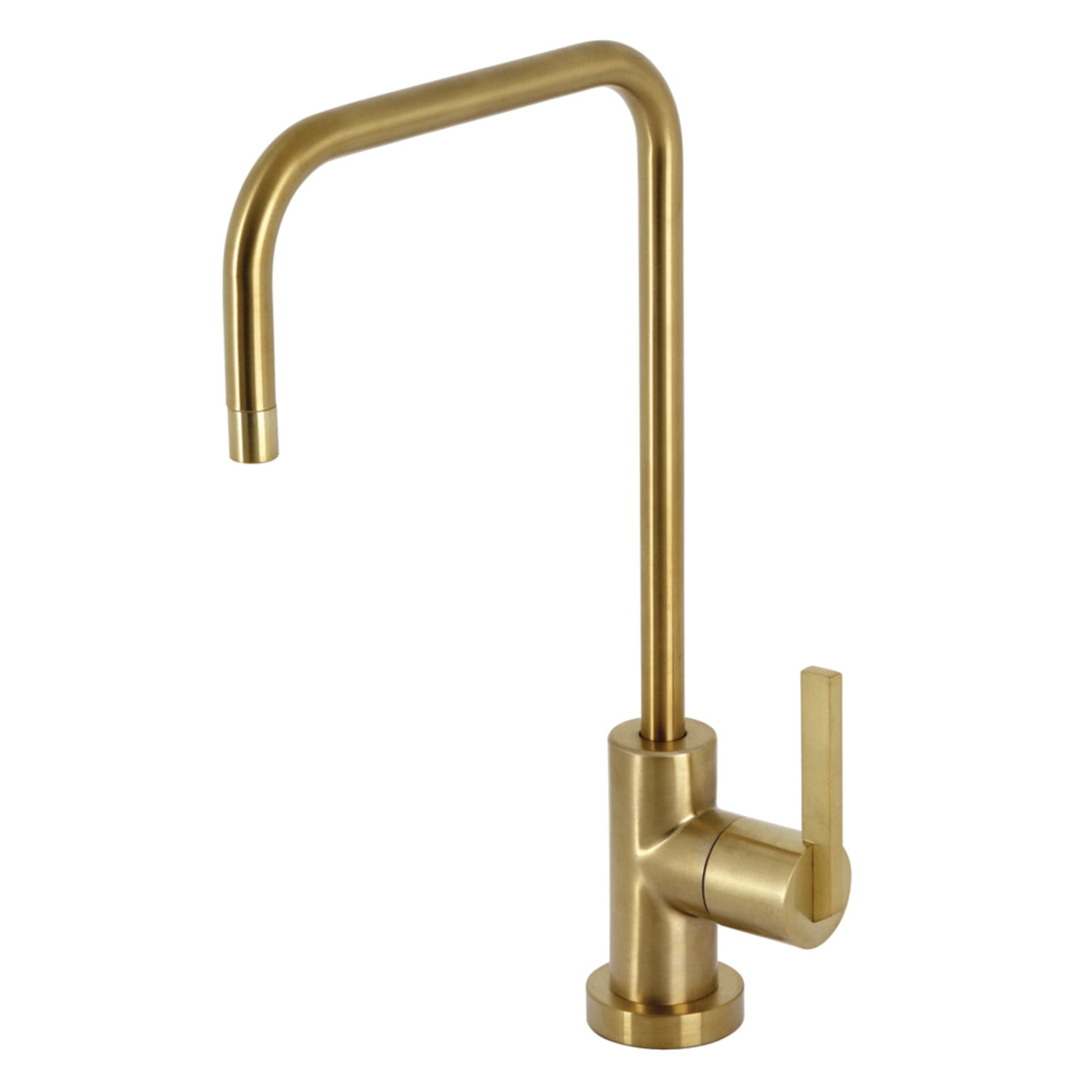 Kingston Brass Continental Single-Handle Water Filtration Faucet (Brushed Brass, 5.875 in Reach) 5doh3