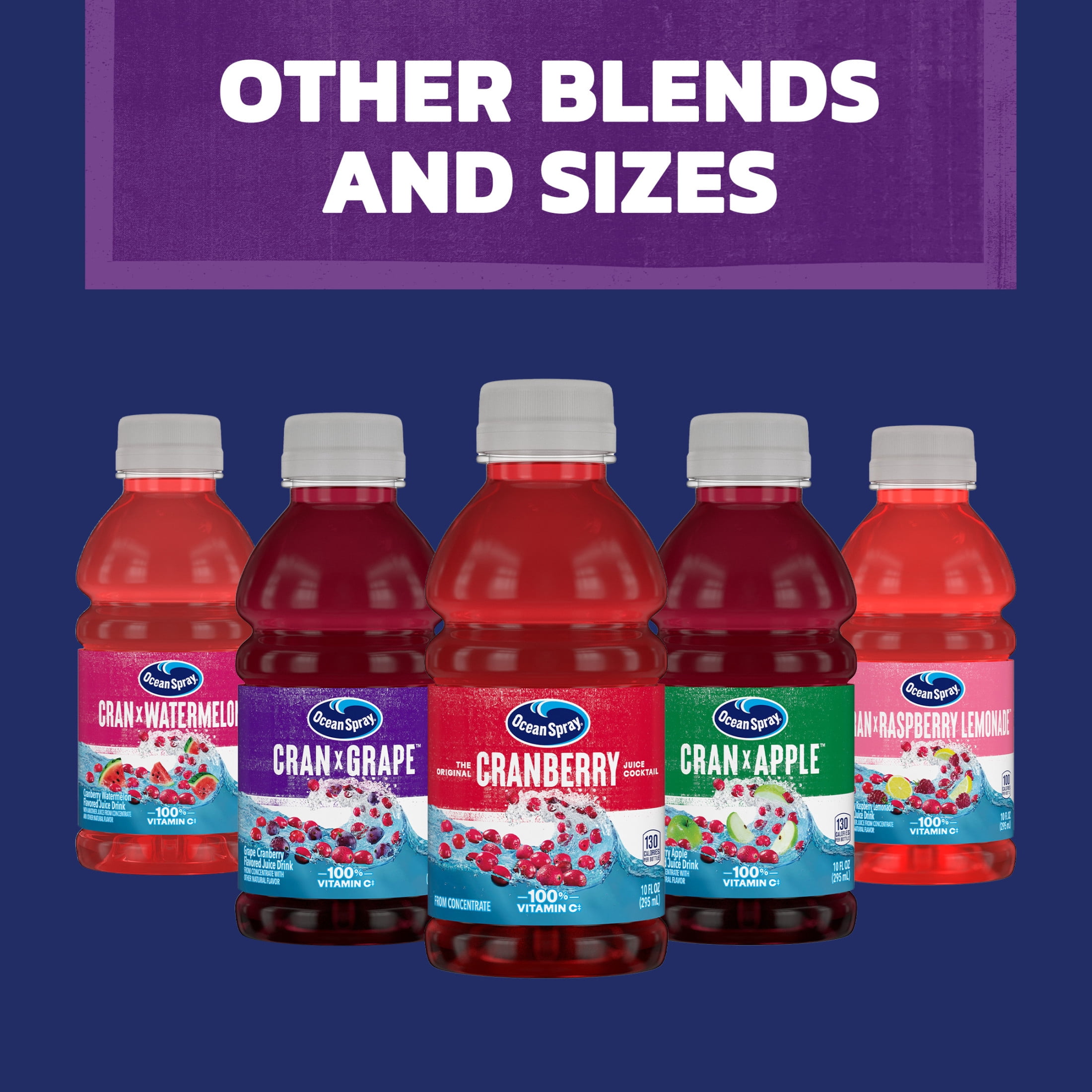 Ocean Spray Cran-Grape Cranberry Grape Juice Drink (6 Pack, 10 fl oz) ebims
