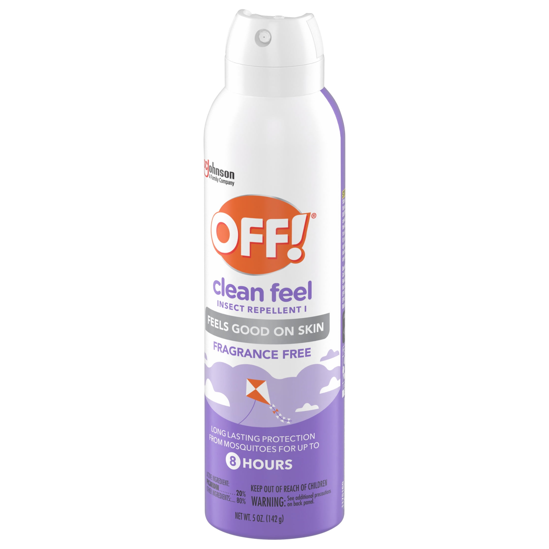 OFF! Clean Feel Picaridin Insect Repellent Spray, Non-Greasy Mosquito and Tick Protection (5 oz) a5wy8