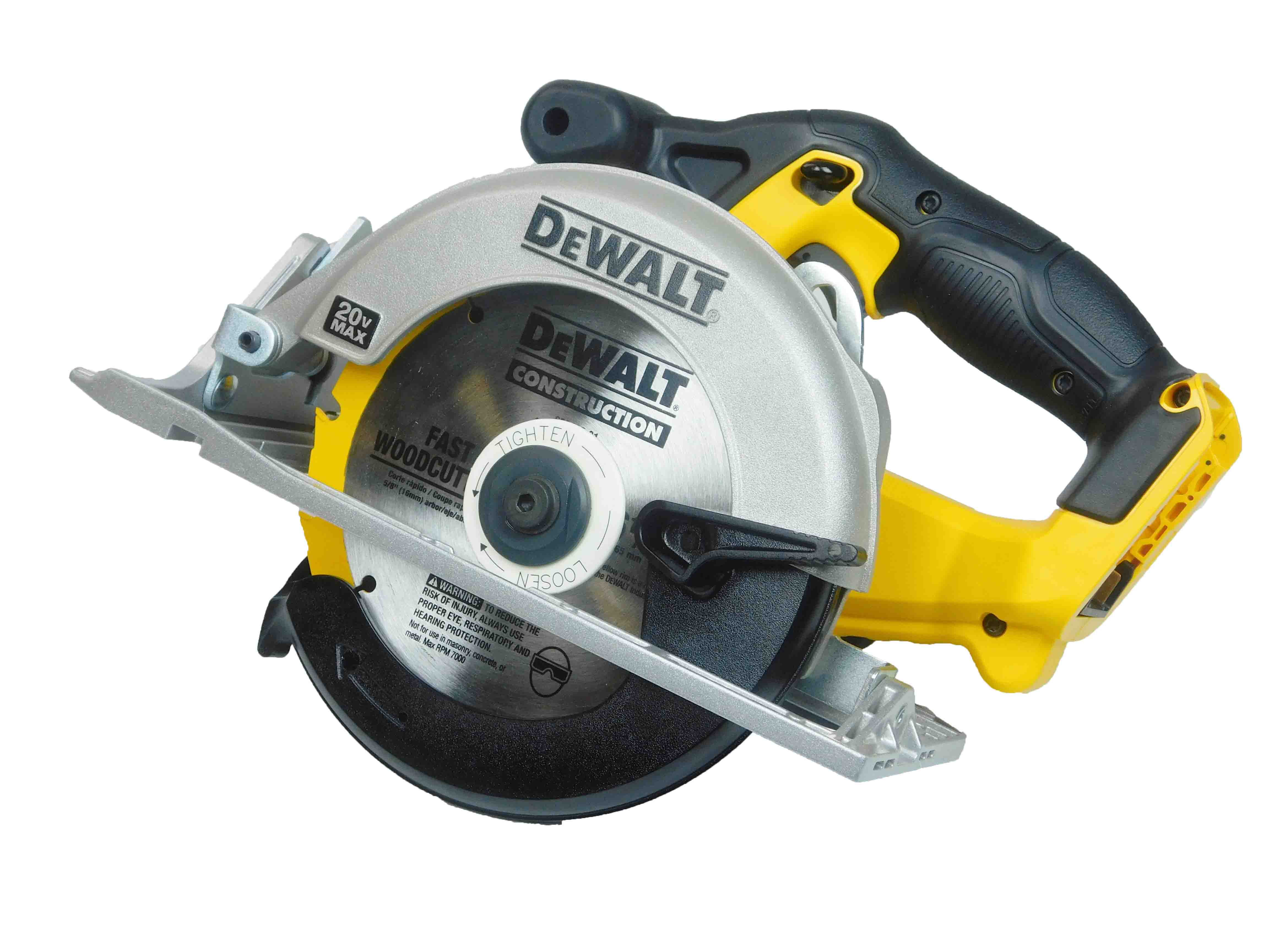 DEWALT 20V MAX Circular Saw, 6-1/2-Inch Blade, High-Performance Cordless Power Tool (Bare Tool Only) j8xv8