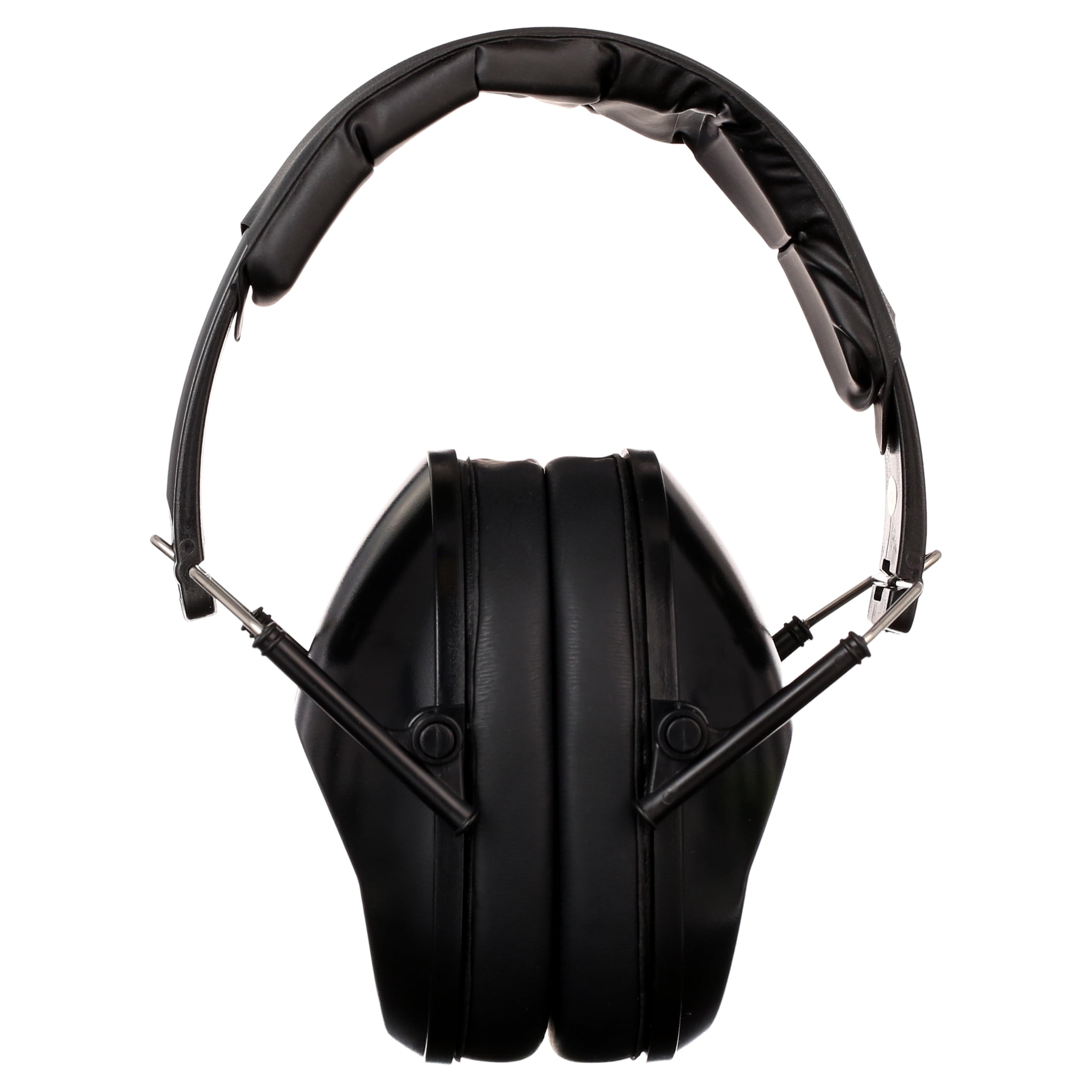 Walker's Passive Earmuffs Noise Reduction Hearing Protection (Black, One Size) ab2nj